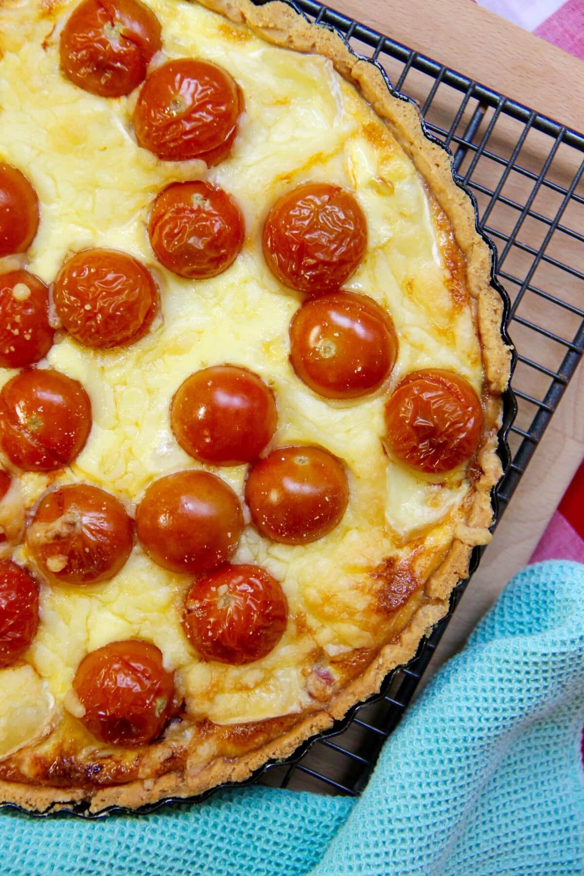 Bacon, Brie & Tomato Quiche! Jane's Patisserie