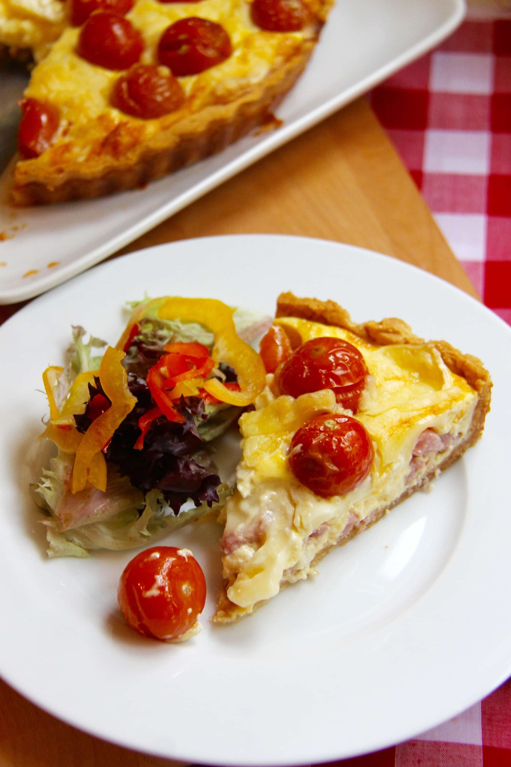 Bacon, Brie & Tomato Quiche! Jane's Patisserie