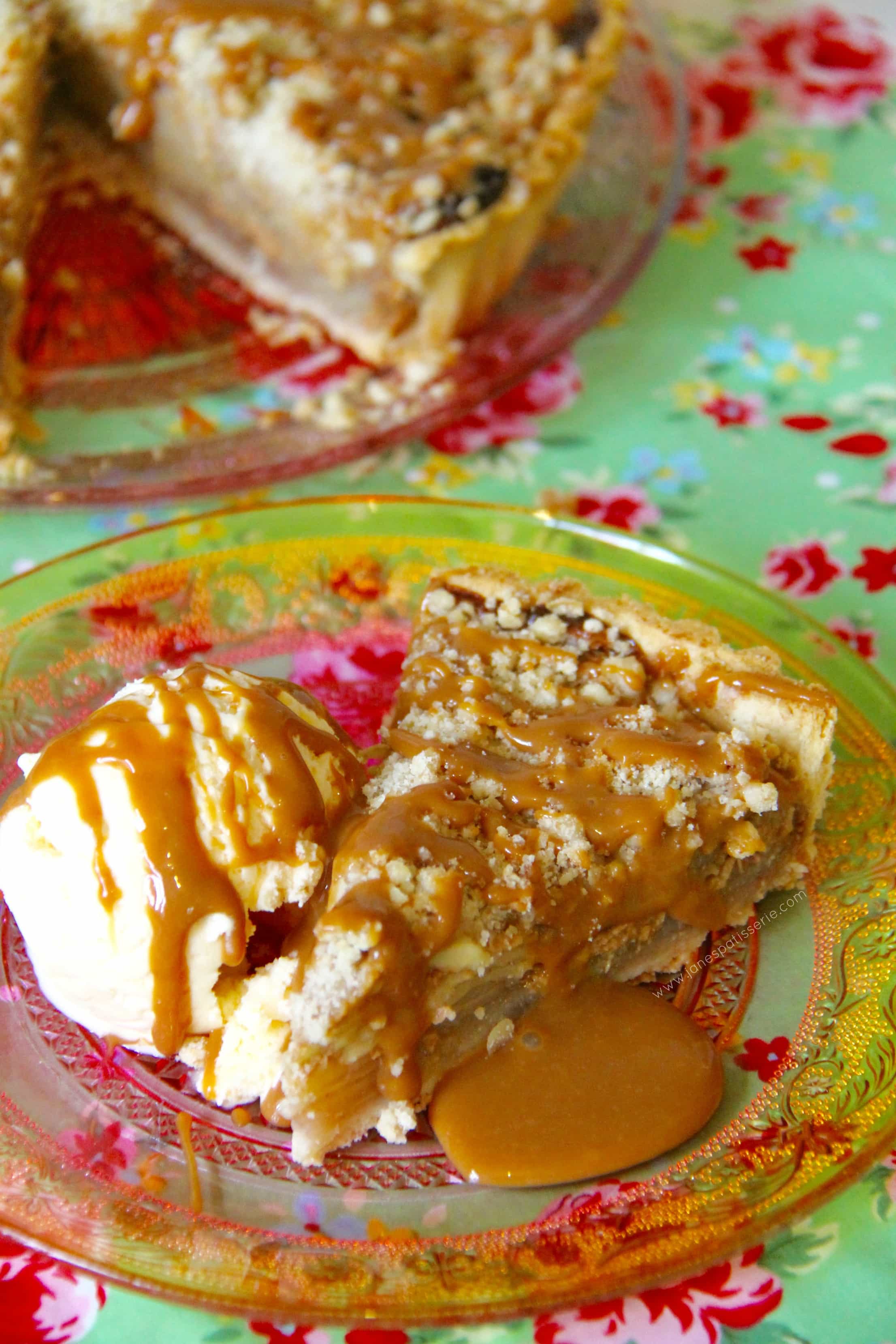 Caramel Apple Crumble Pie! Jane's Patisserie