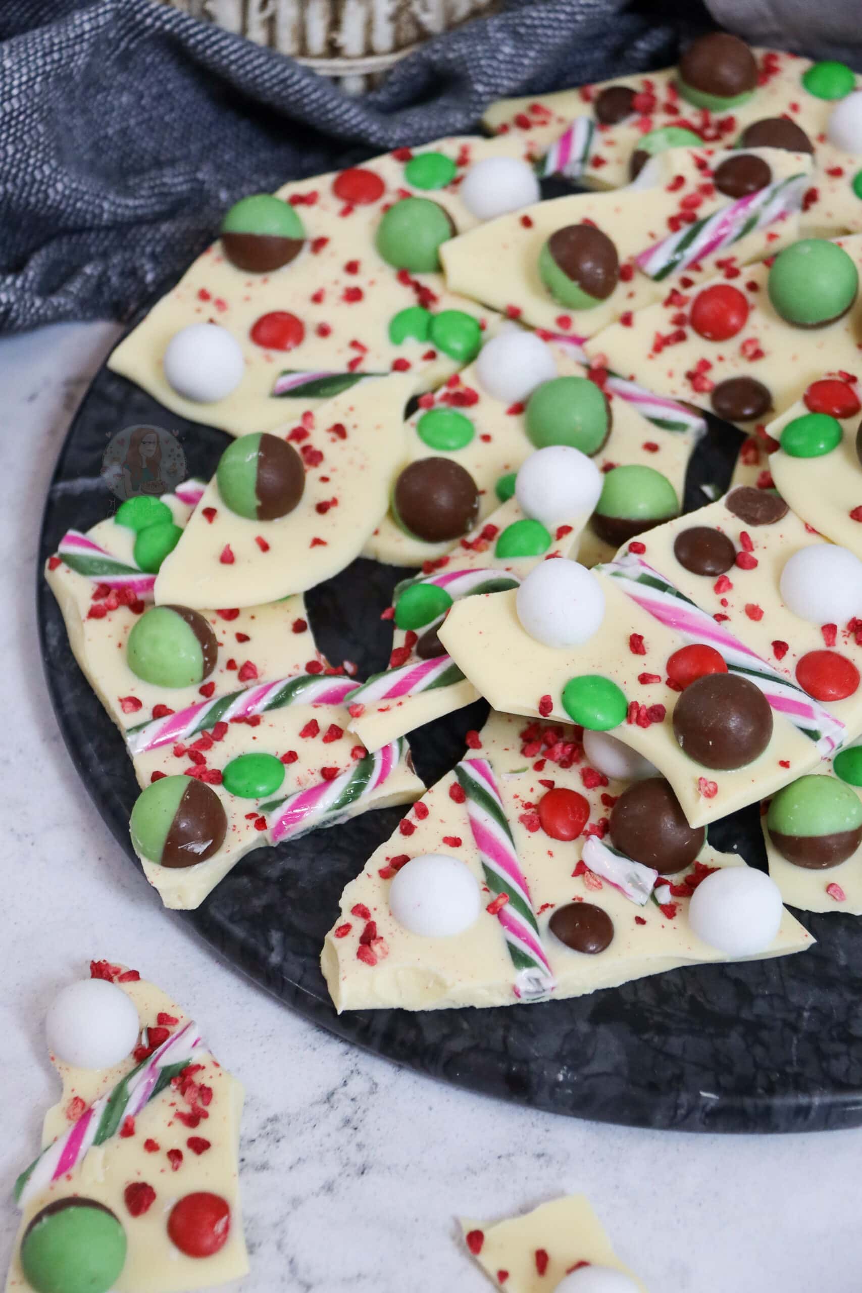 شيكولاتة بيضاء عيد الميلاد!
