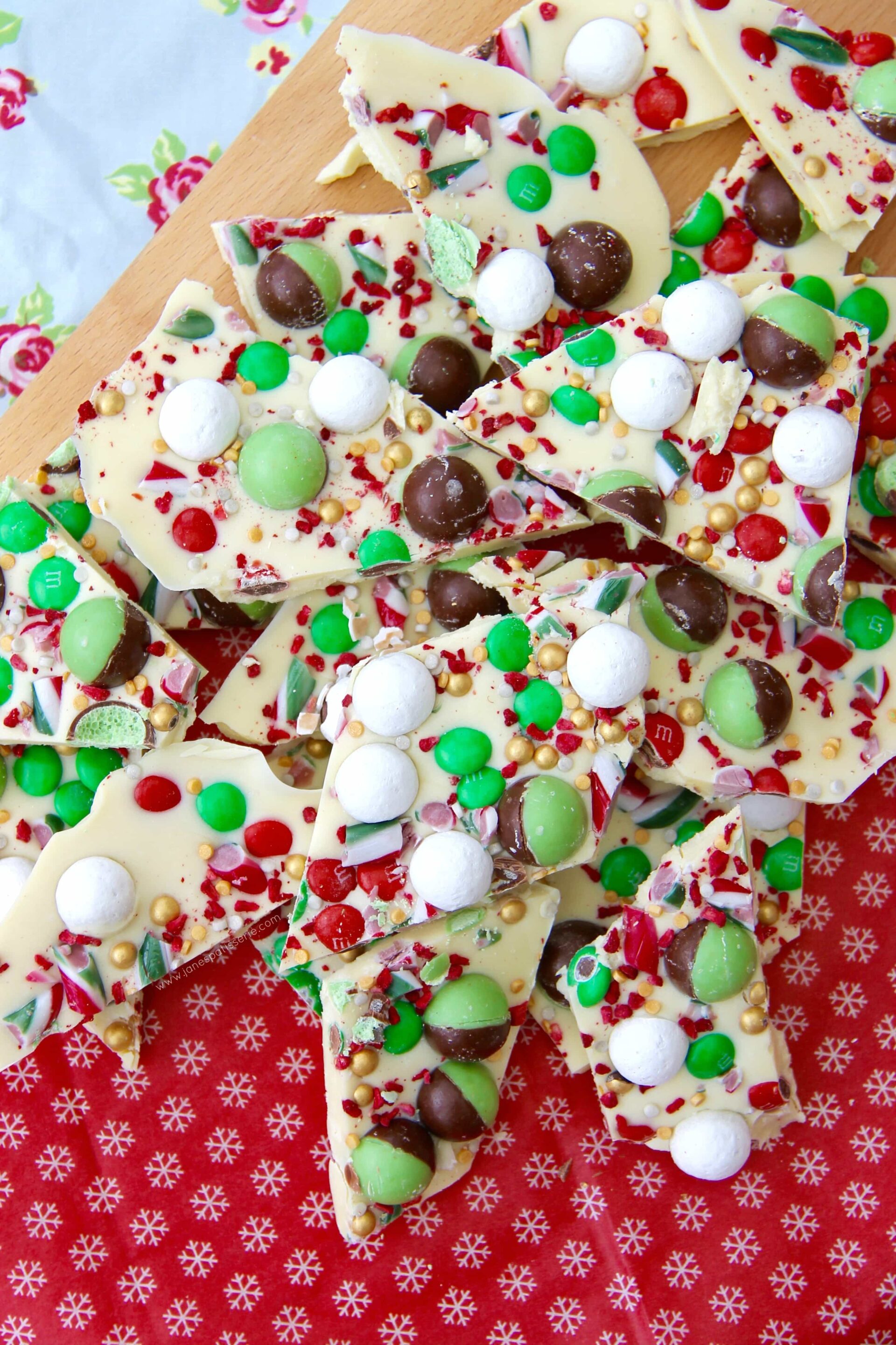 Christmas White Chocolate Bark! Jane's Patisserie
