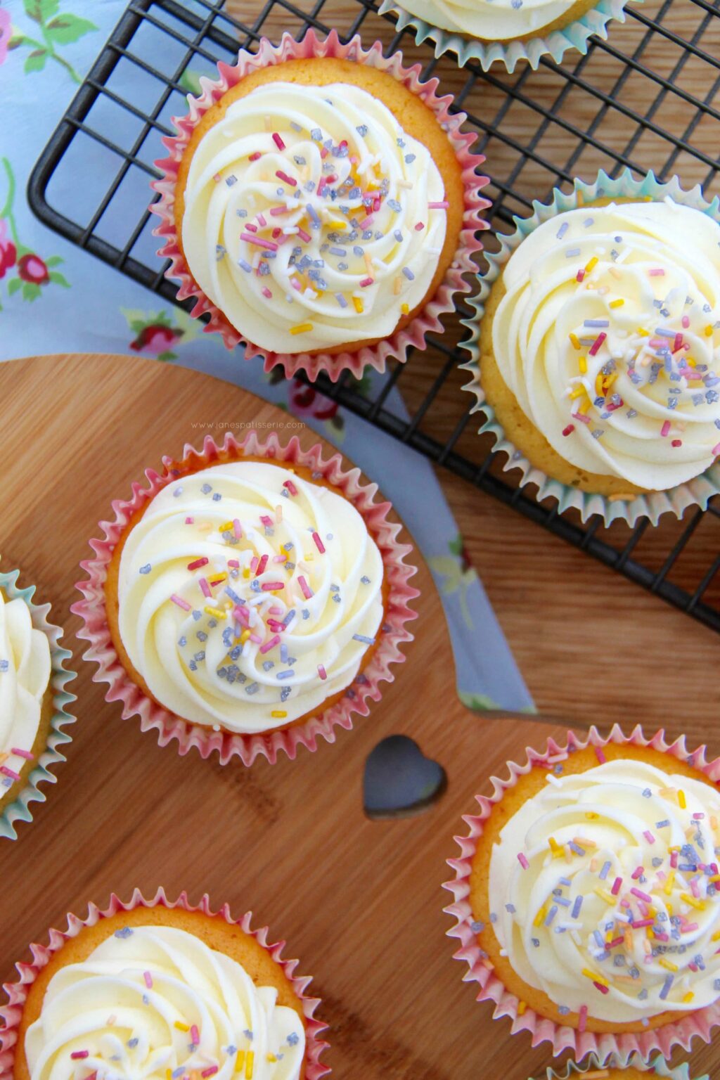 Gluten Free Vanilla Cupcakes! Jane's Patisserie