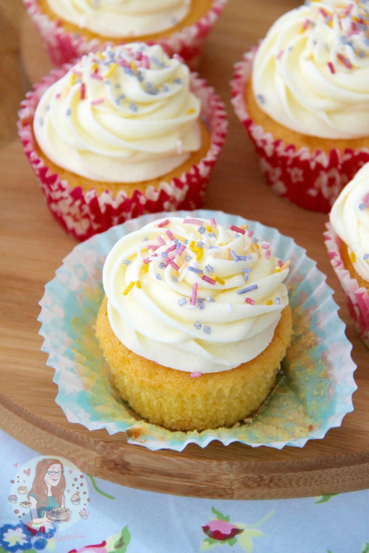 Gluten Free Vanilla Cupcakes