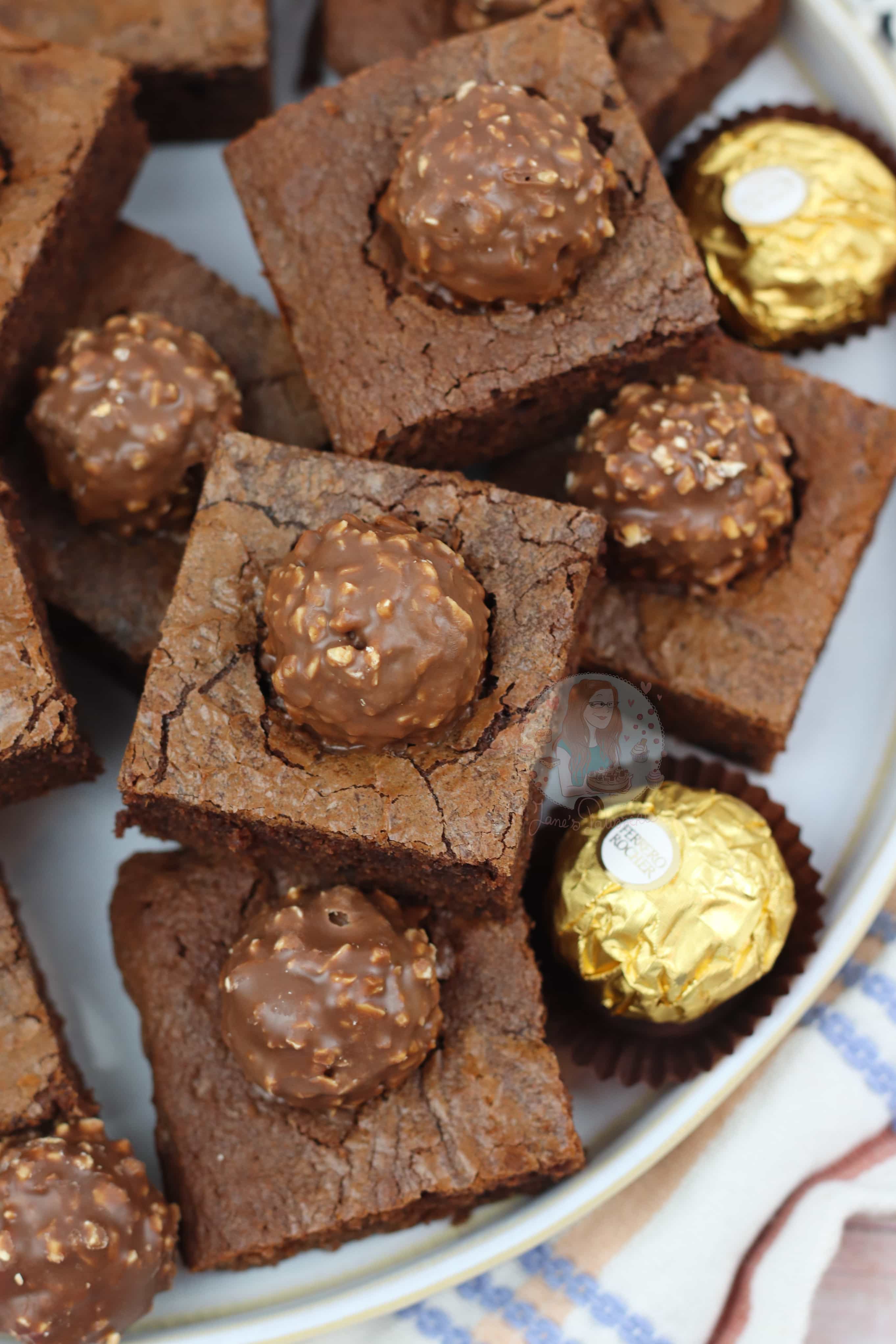 Nutella Brownies! Jane's Patisserie