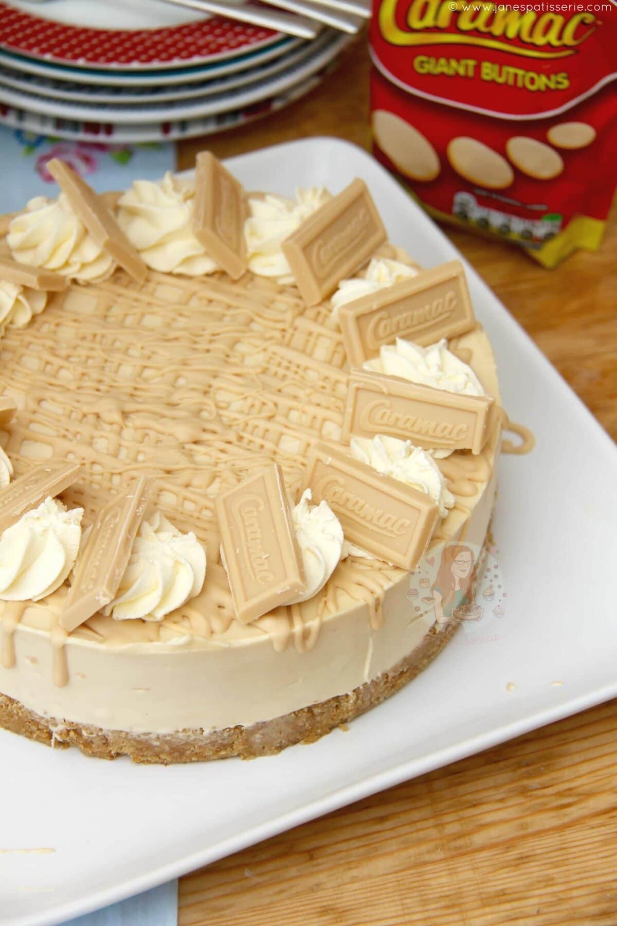 No-Bake Caramac Cheesecake!