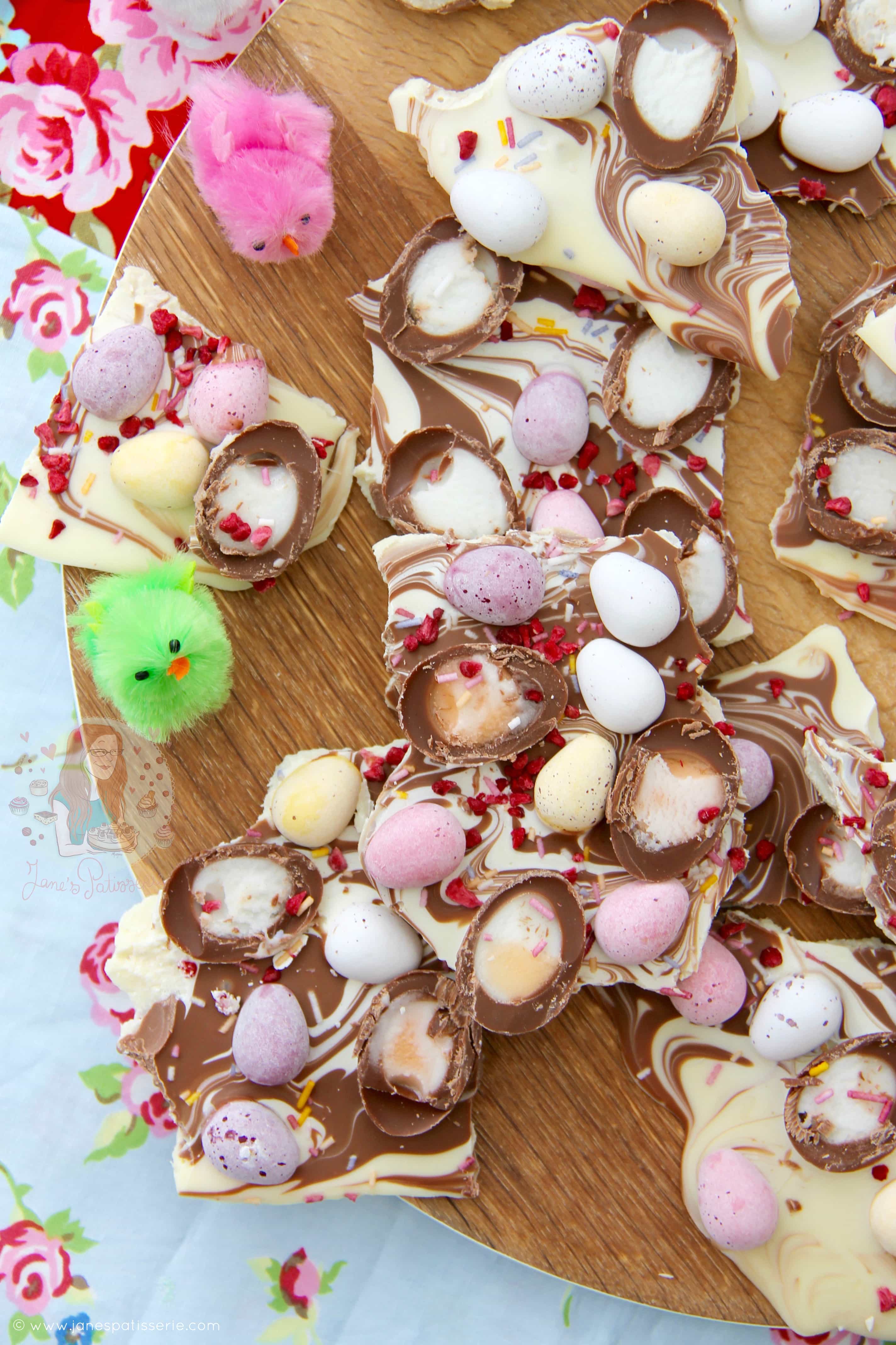 Easter Chocolate Bark! Jane's Patisserie