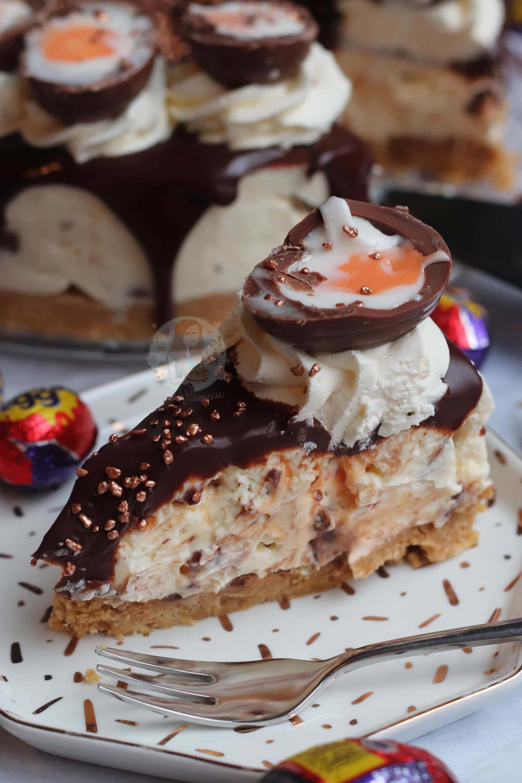 NoBake Creme Egg Cheesecake! Jane's Patisserie