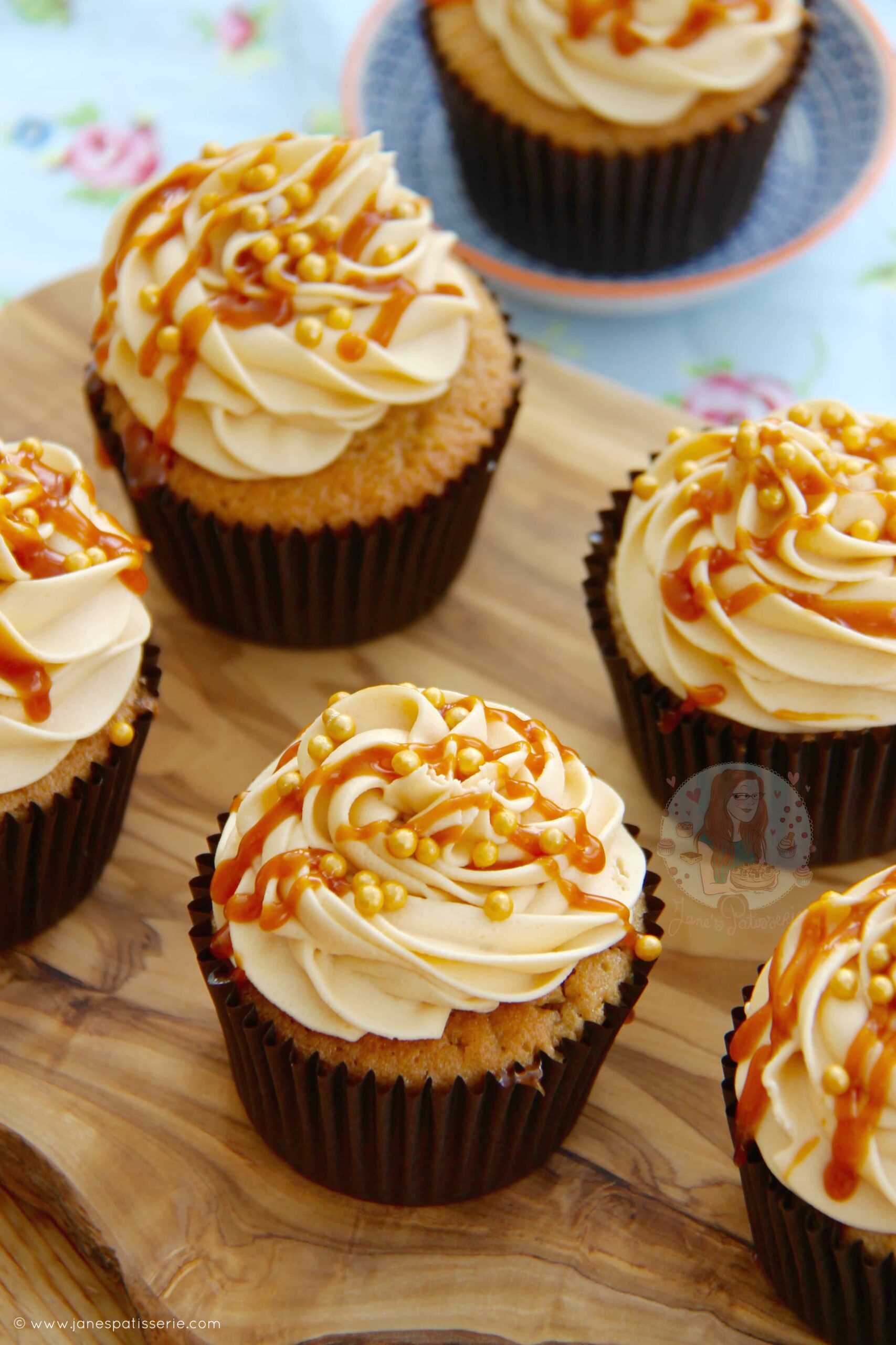 Salted Caramel Cupcakes! Jane's Patisserie