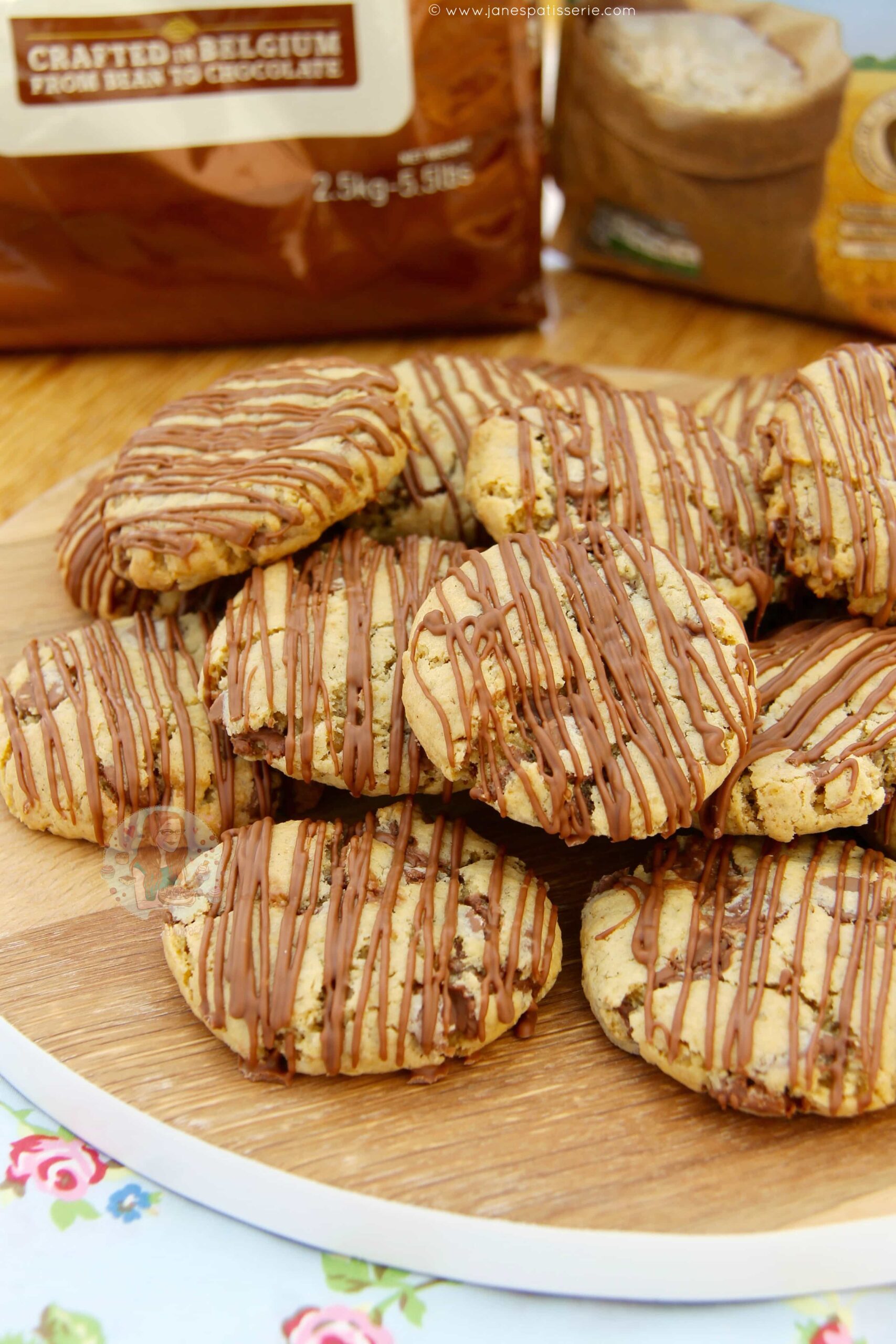 Chocolate Oat Cookies! Jane's Patisserie