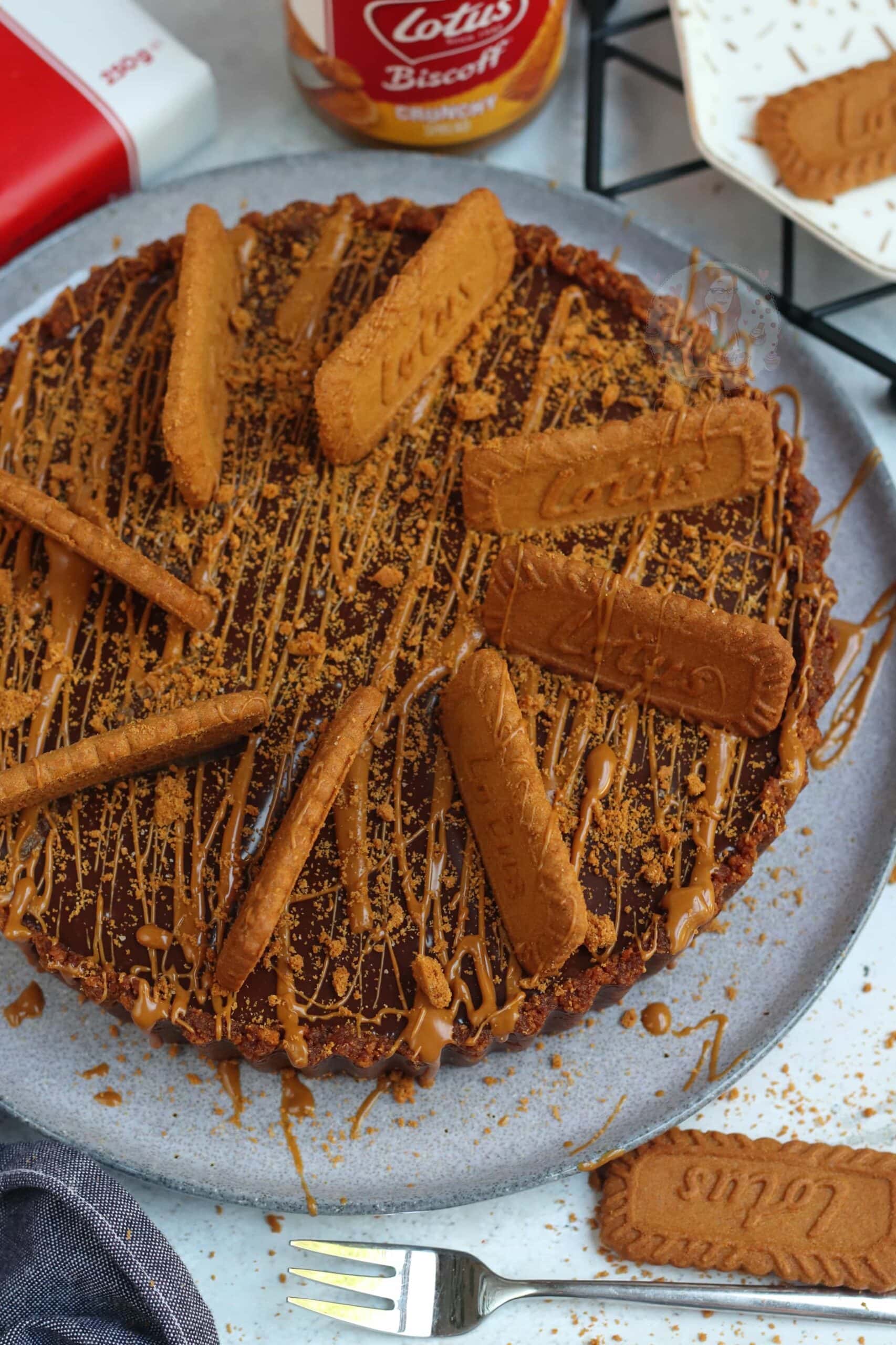 NoBake Biscoff Tart! Jane's Patisserie