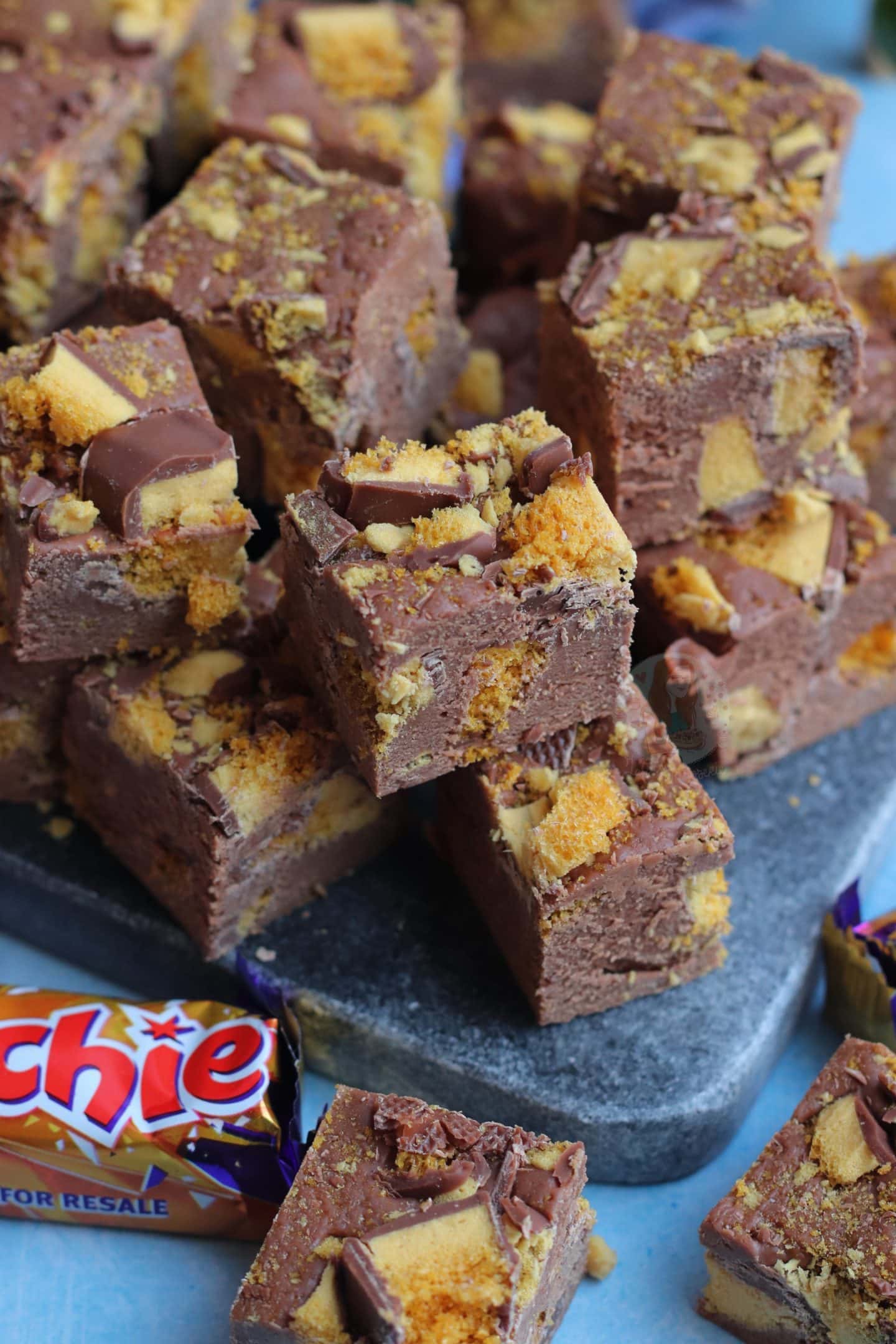 Crunchie Fudge! Jane's Patisserie