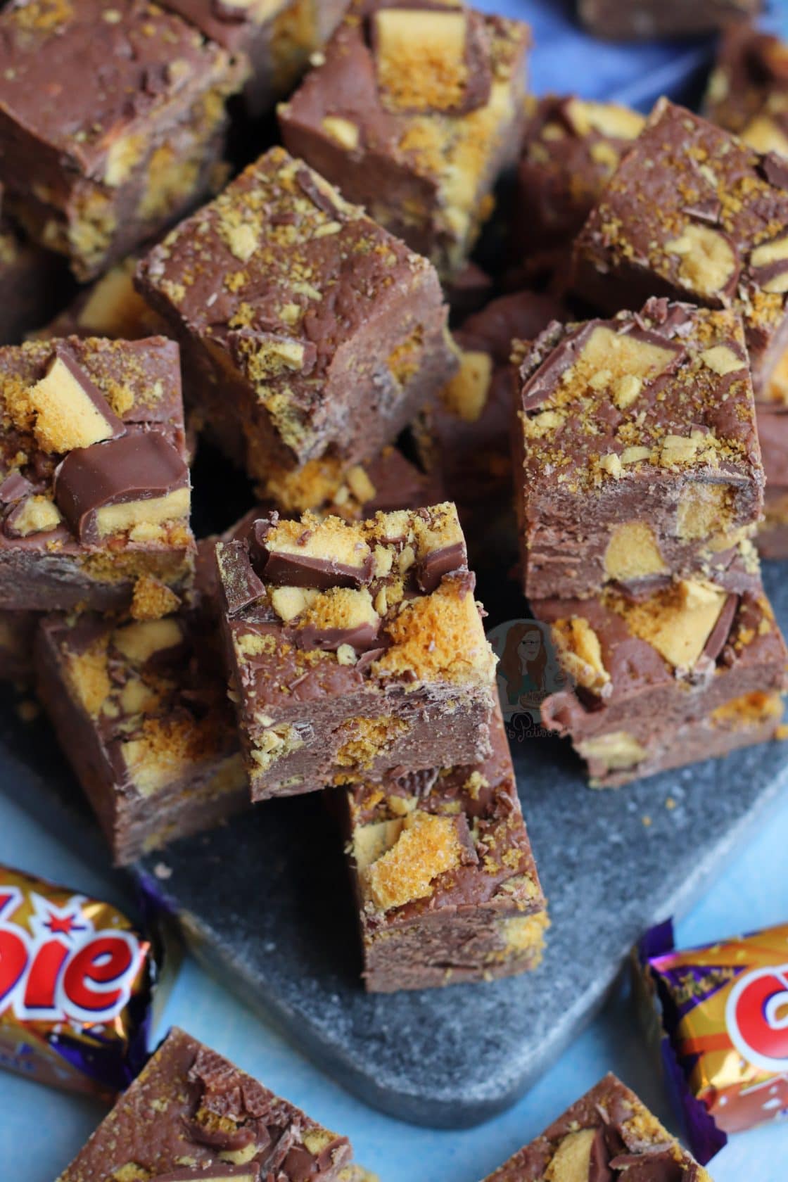 Crunchie Fudge! Jane's Patisserie