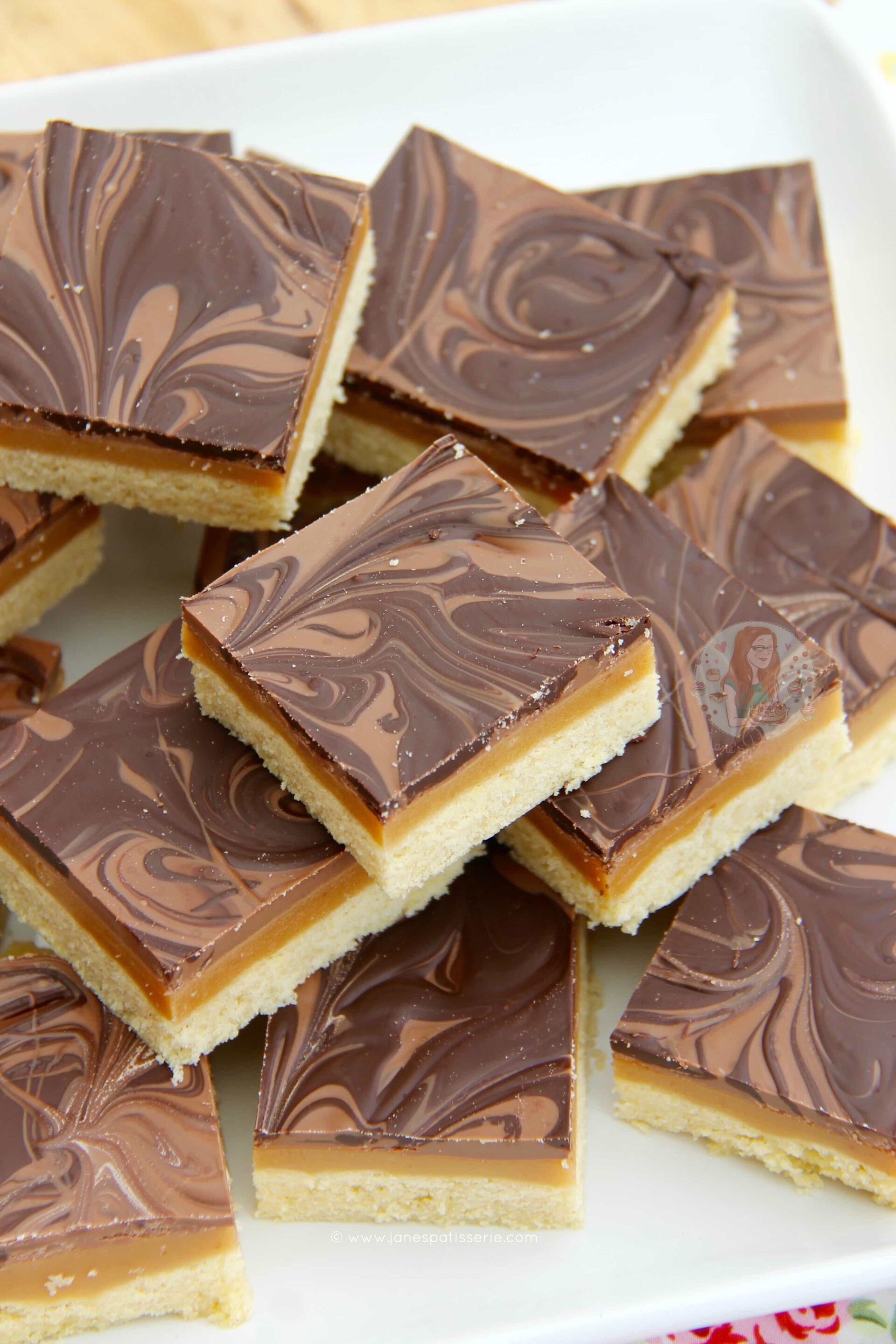 Salted Caramel Millionaires Shortbread! Jane's Patisserie