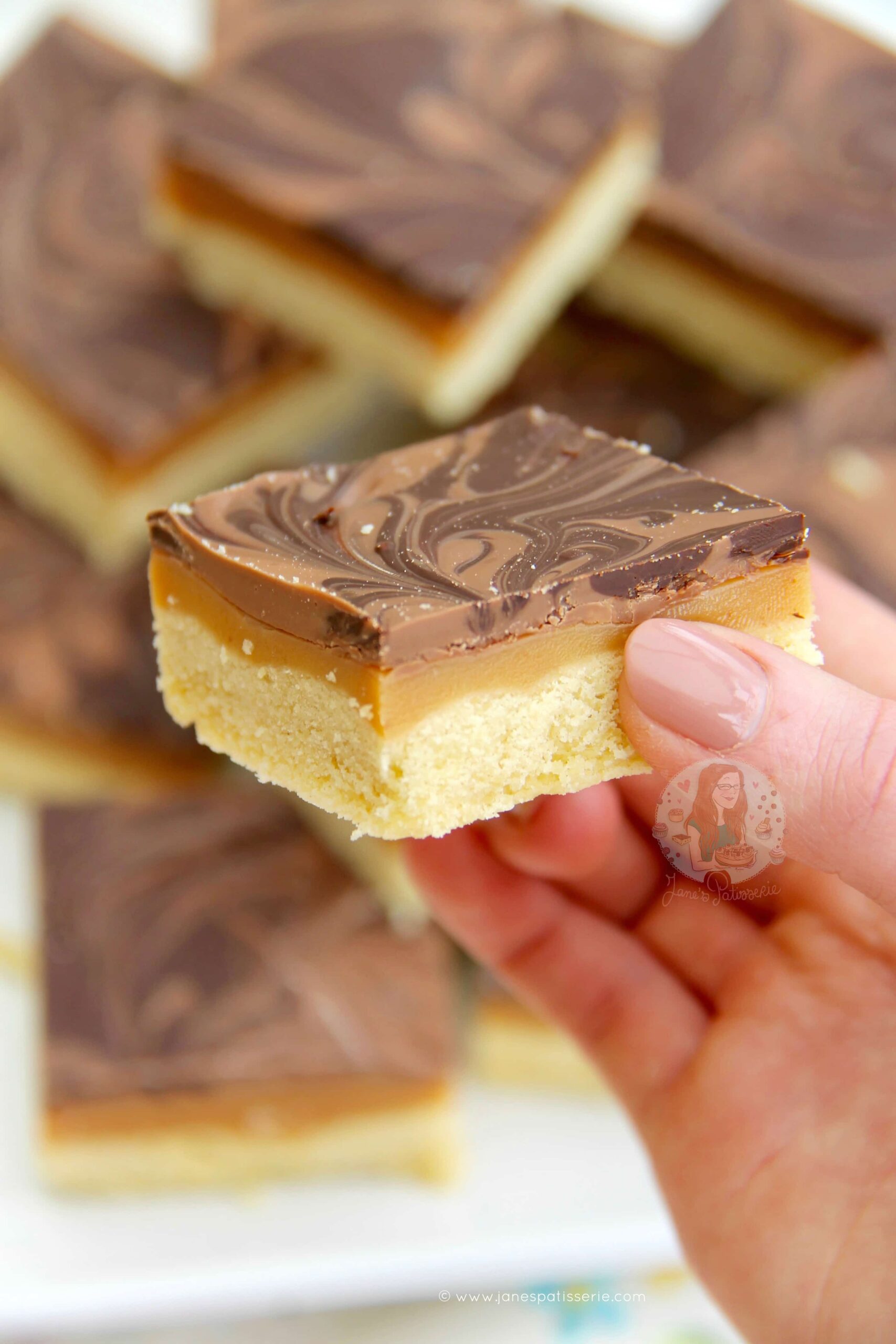 Salted Caramel Millionaires Shortbread! Jane's Patisserie