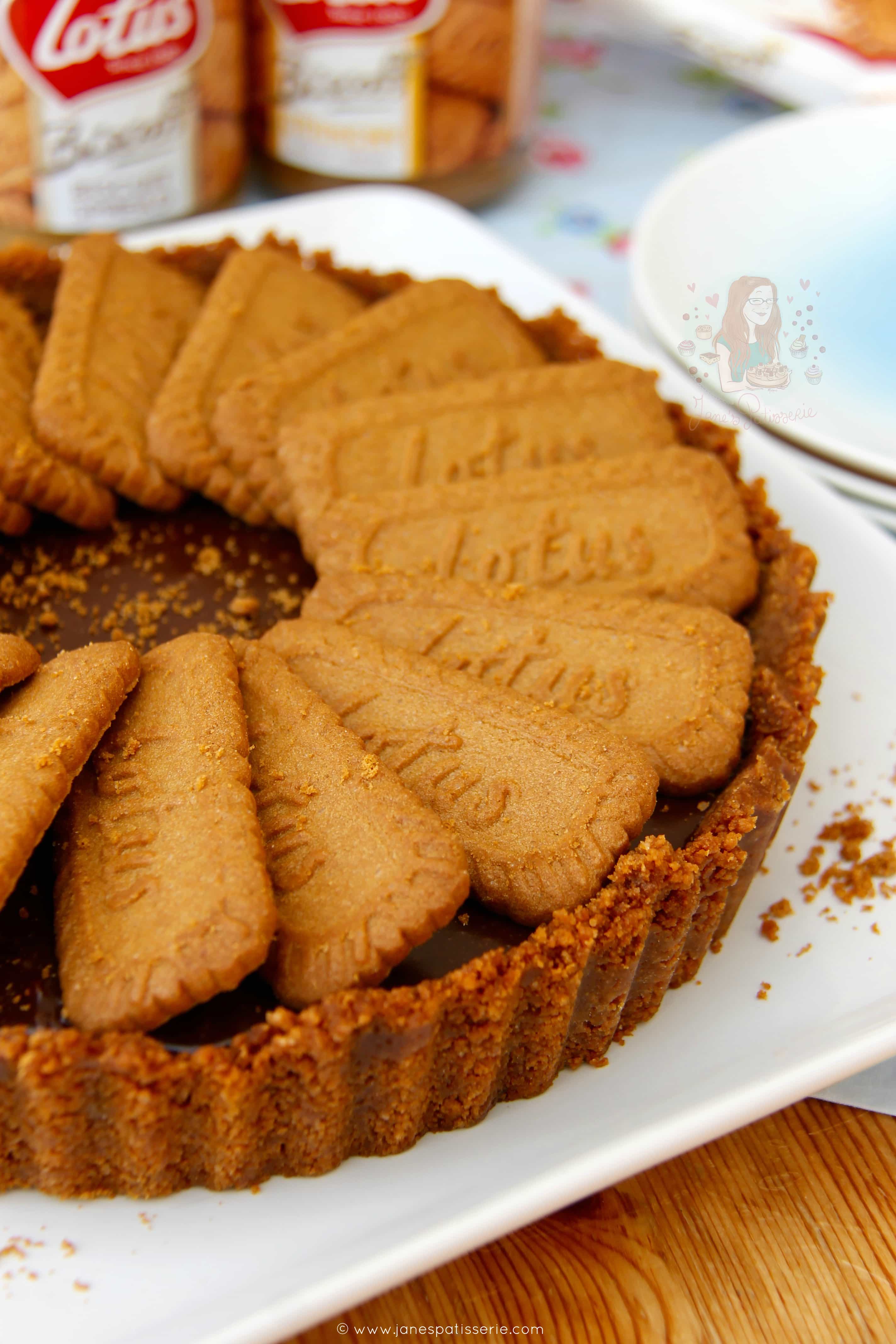 NoBake Biscoff Tart! Jane's Patisserie