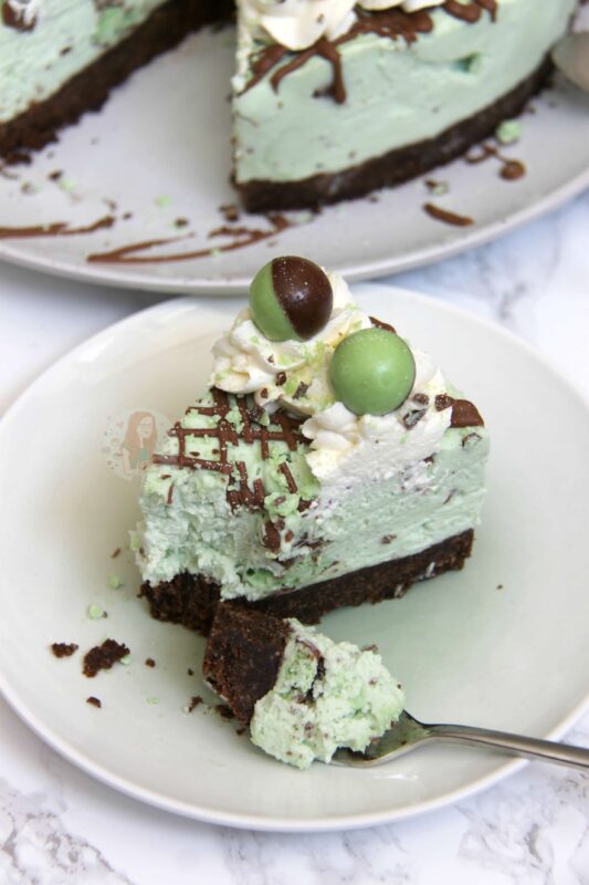 NoBake Mint Aero Cheesecake! Jane's Patisserie