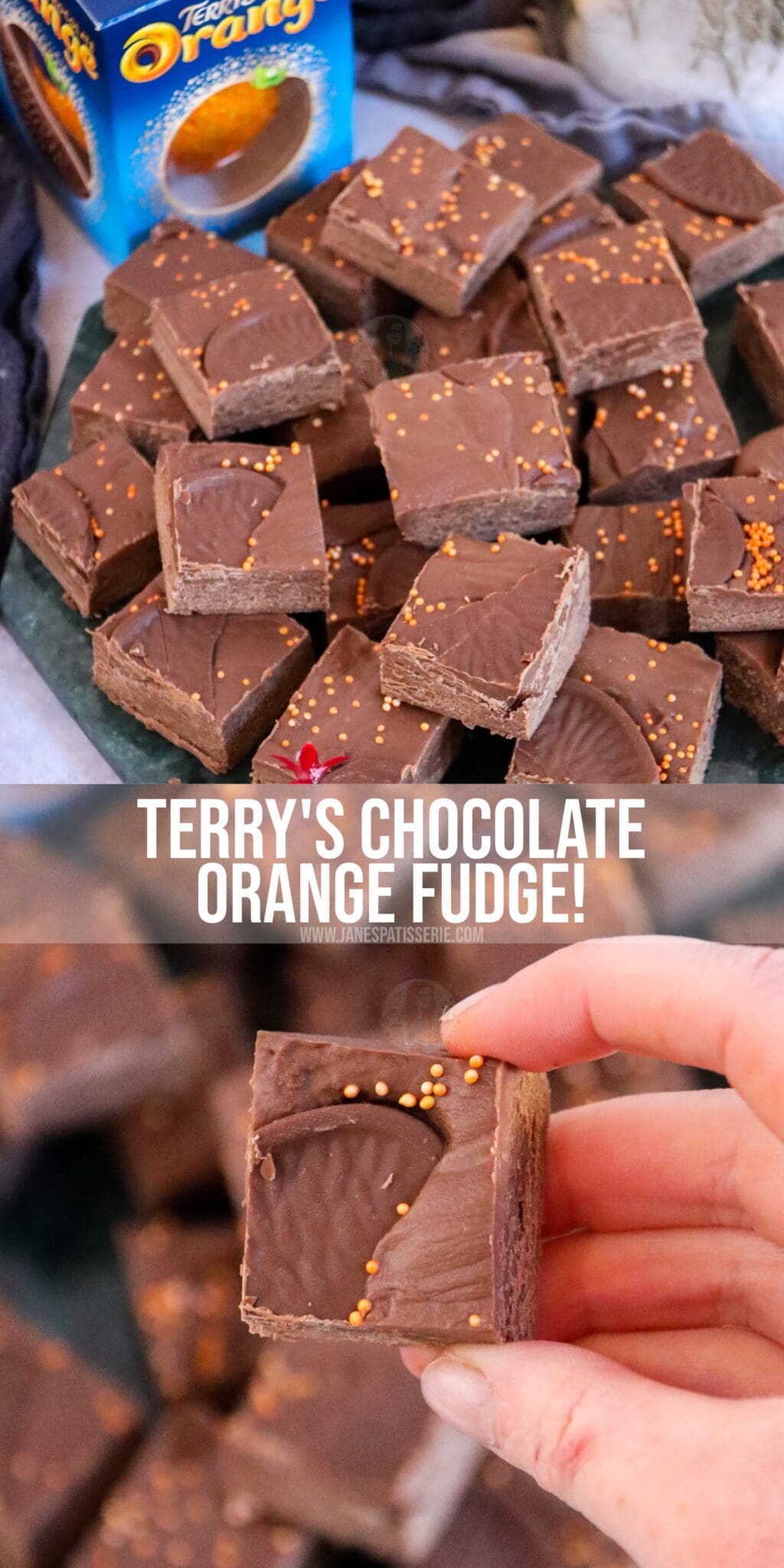 Terry's Chocolate Orange Fudge! Jane's Patisserie