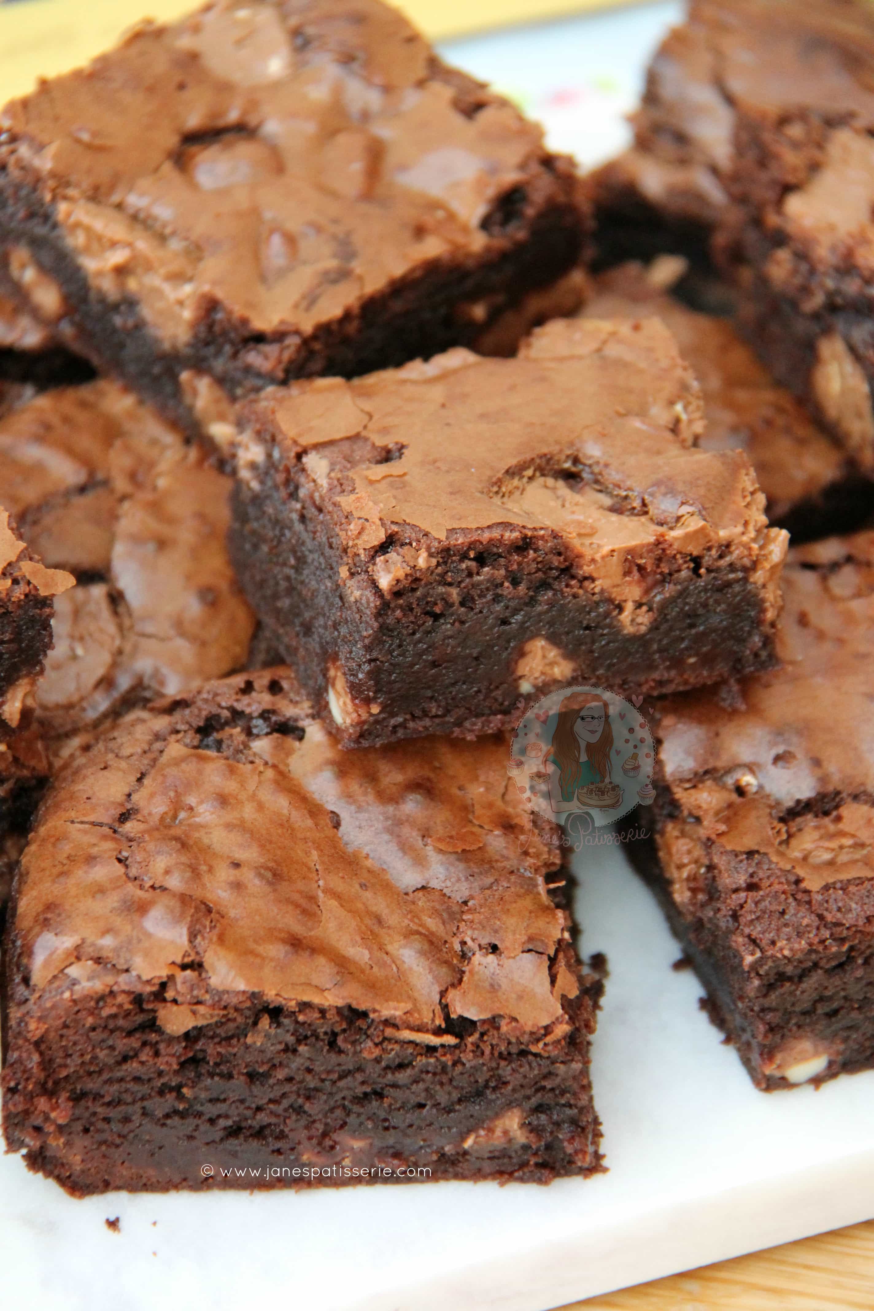 Toblerone Brownies! Jane's Patisserie