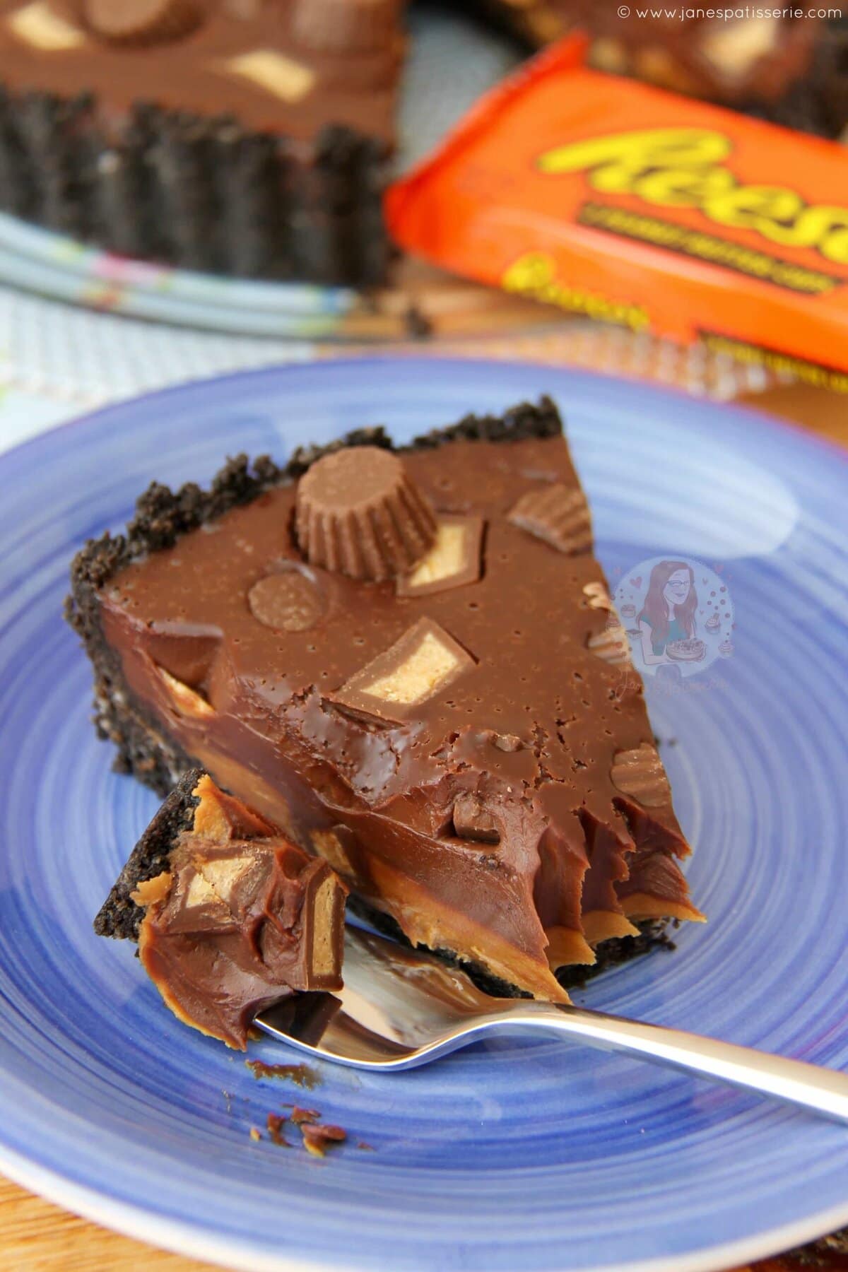 No Bake Peanut Pie