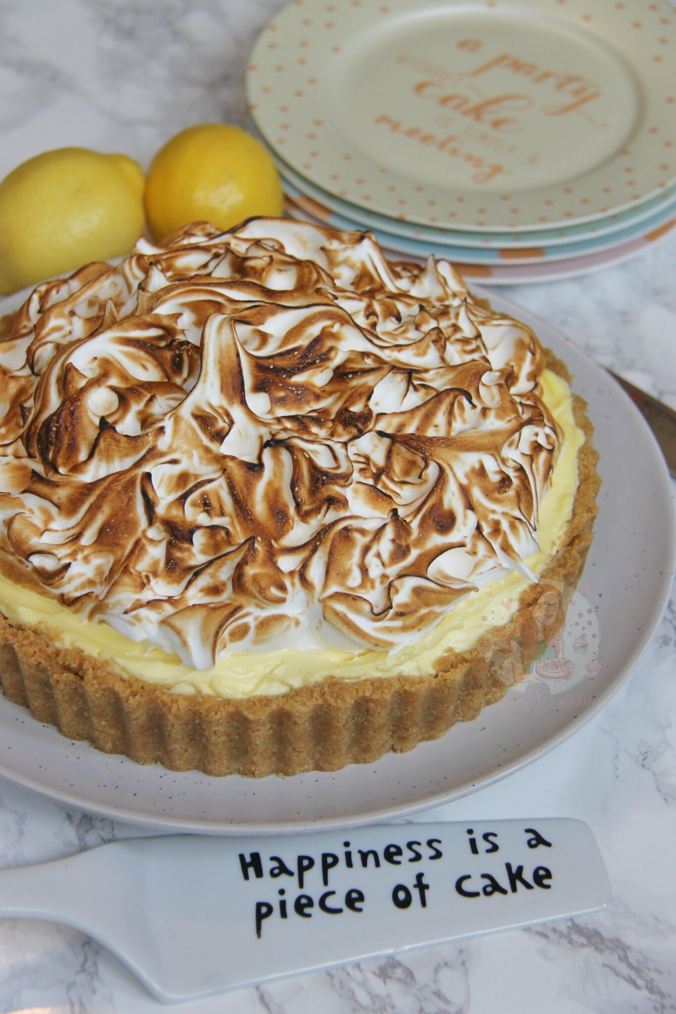 NoBake Lemon Meringue Cheesecake! Jane's Patisserie