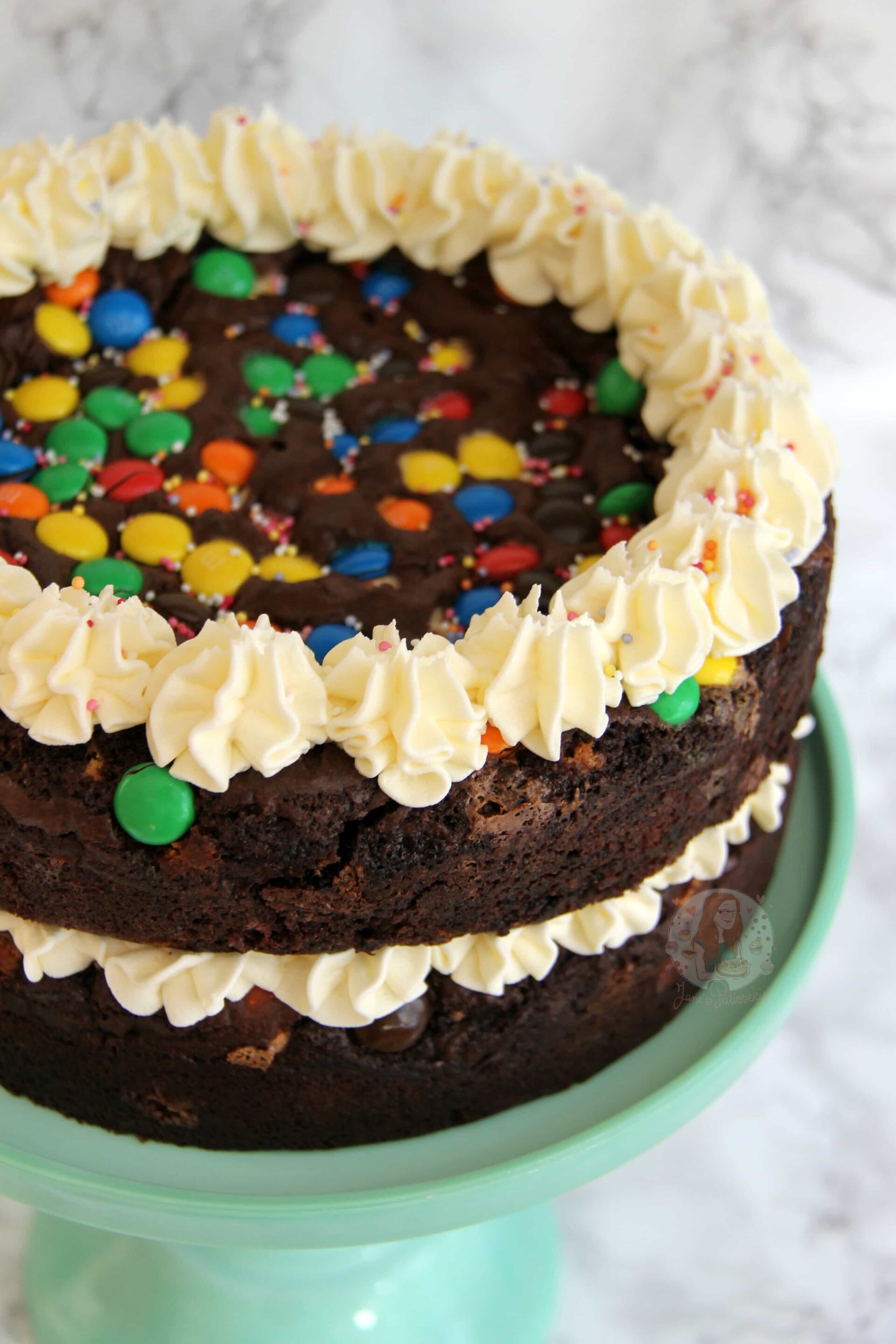 Triple Chocolate Cookie Cake! Jane's Patisserie