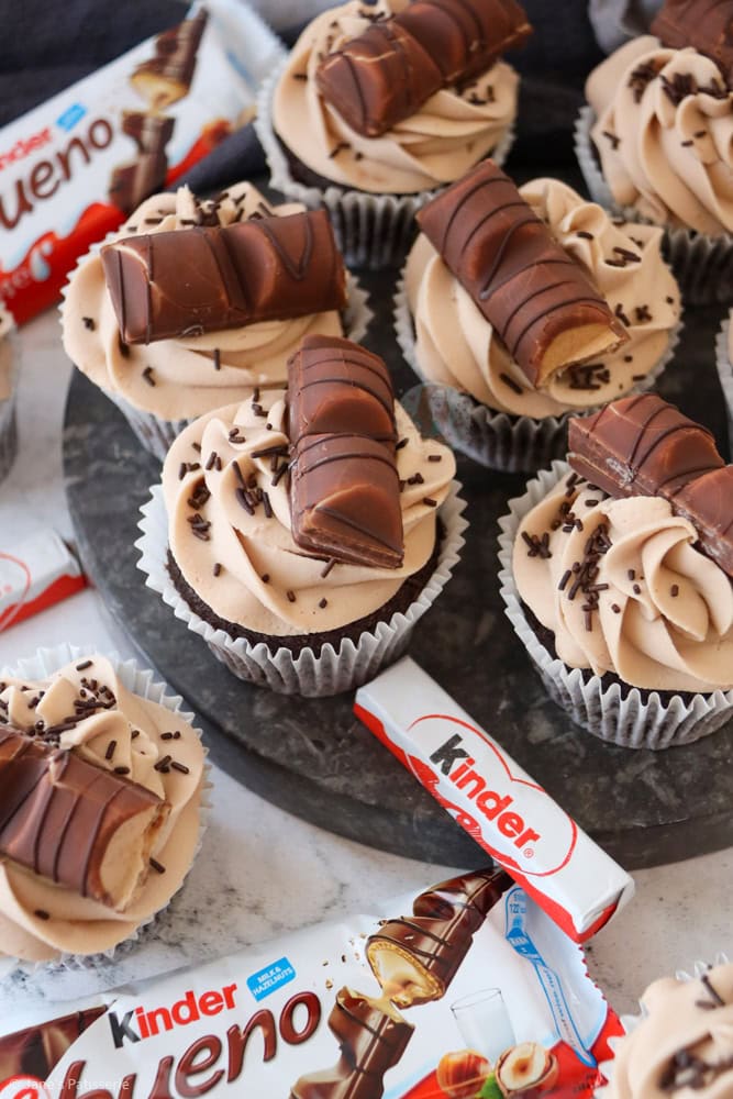Kinder Bueno Cupcakes!