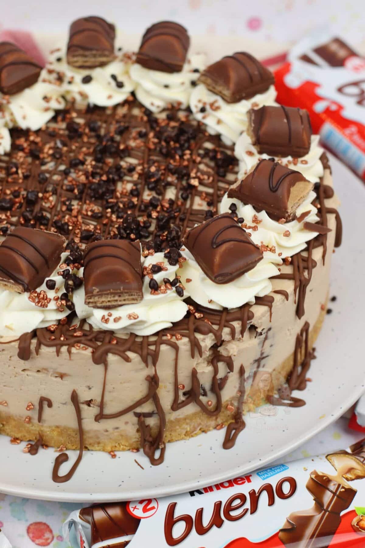 No Bake Kinder Bueno Cheesecake Jane s Patisserie