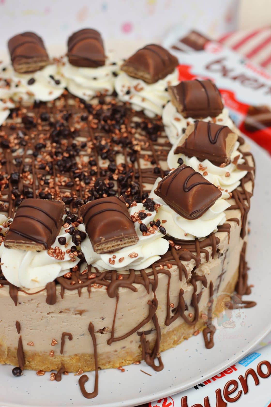NoBake Kinder Bueno Cheesecake! Jane's Patisserie