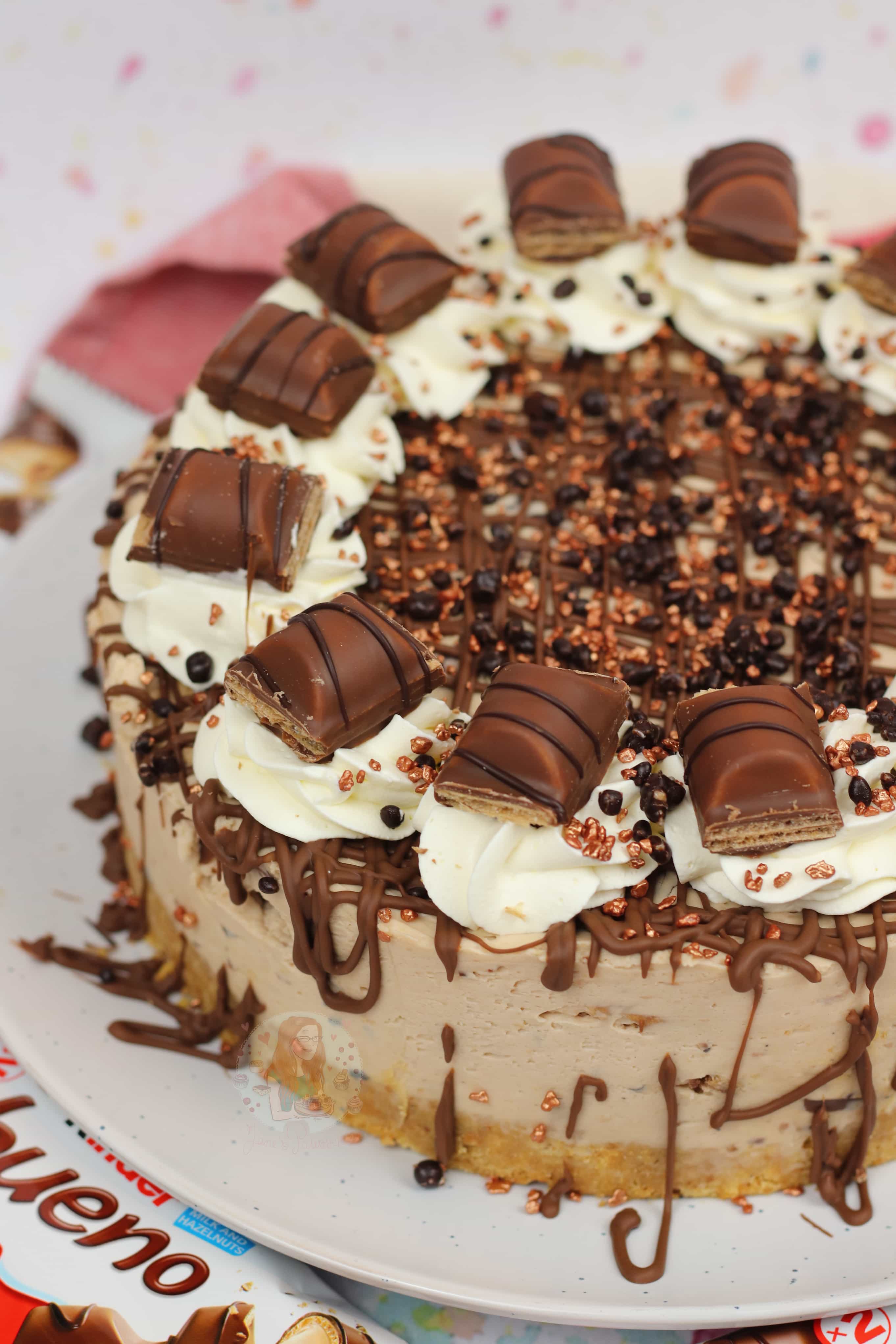 No Bake Kinder Bueno Cheesecake Jane S Patisserie