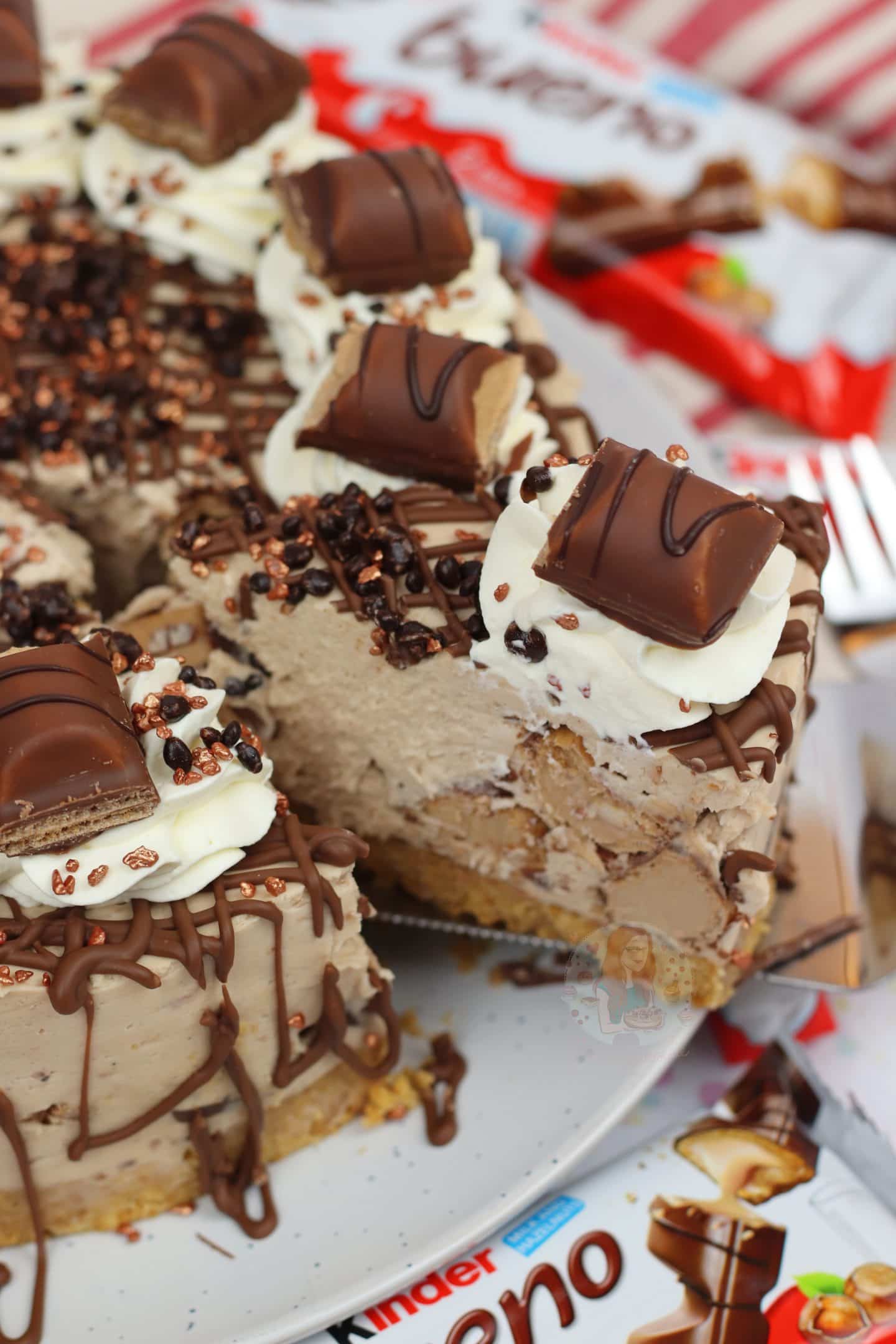 NoBake Kinder Bueno Cheesecake! Jane's Patisserie