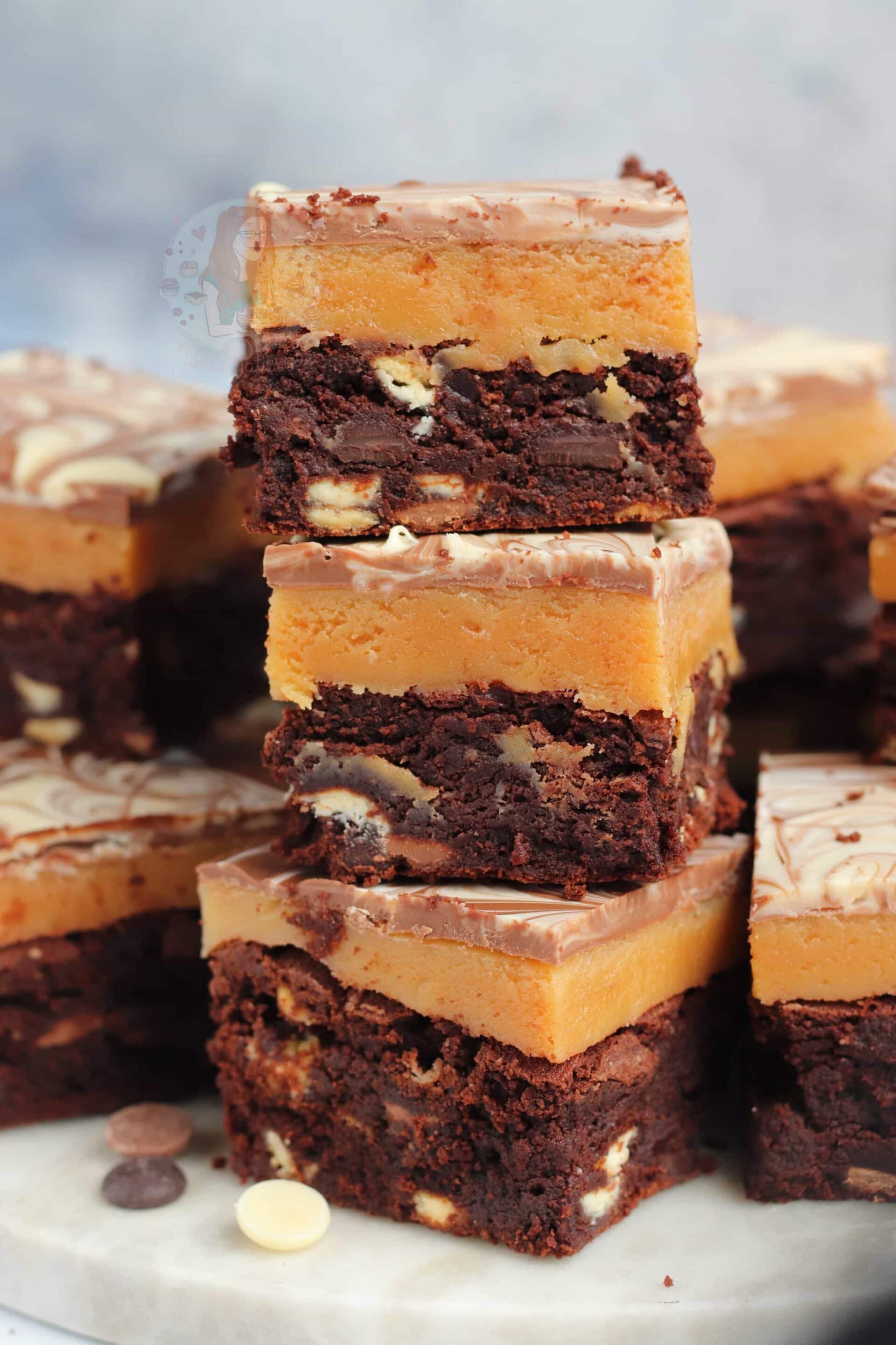 Millionaires Brownies! Jane's Patisserie