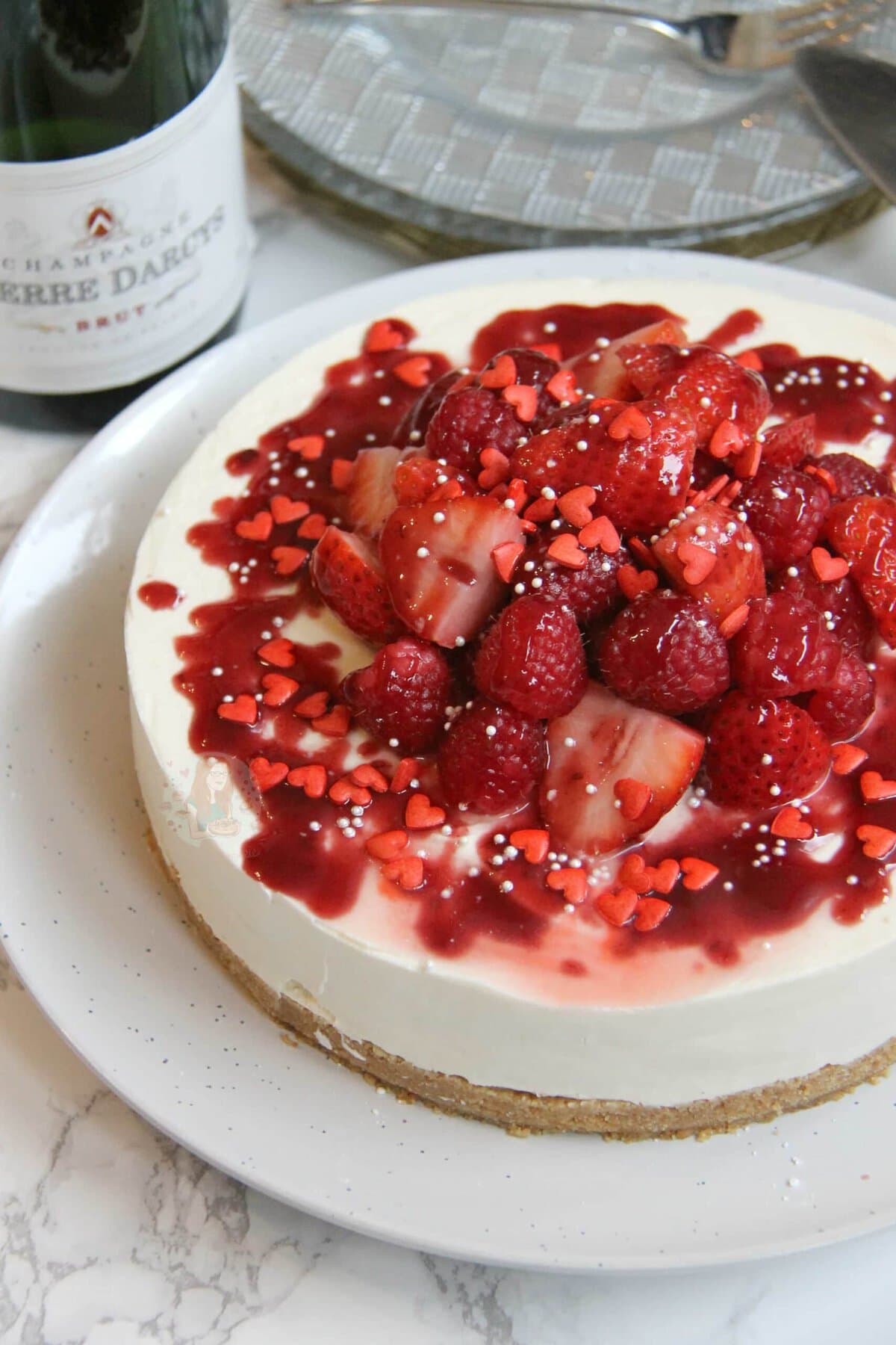 Champagne Cheesecake!