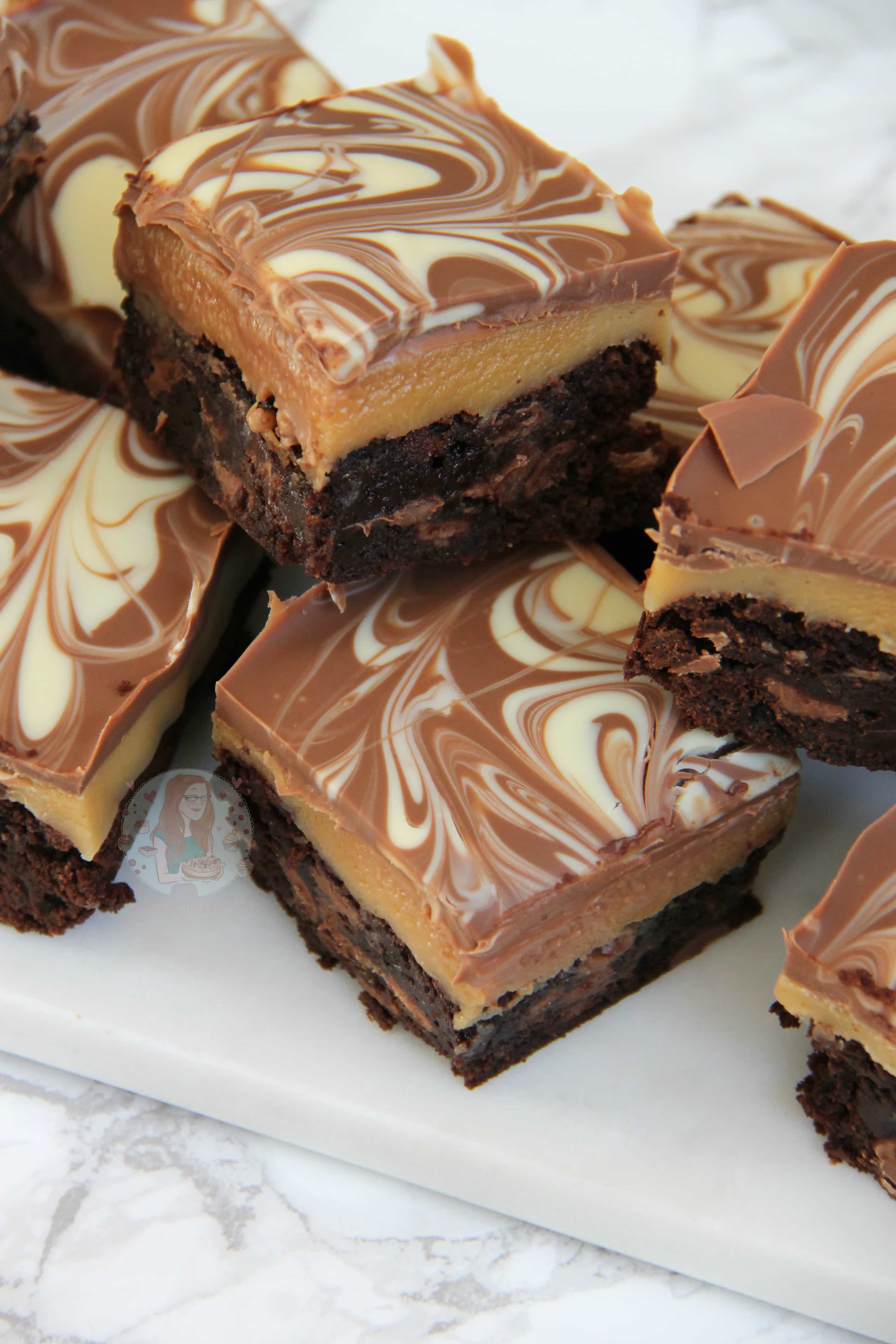 Millionaires Brownies! Jane's Patisserie