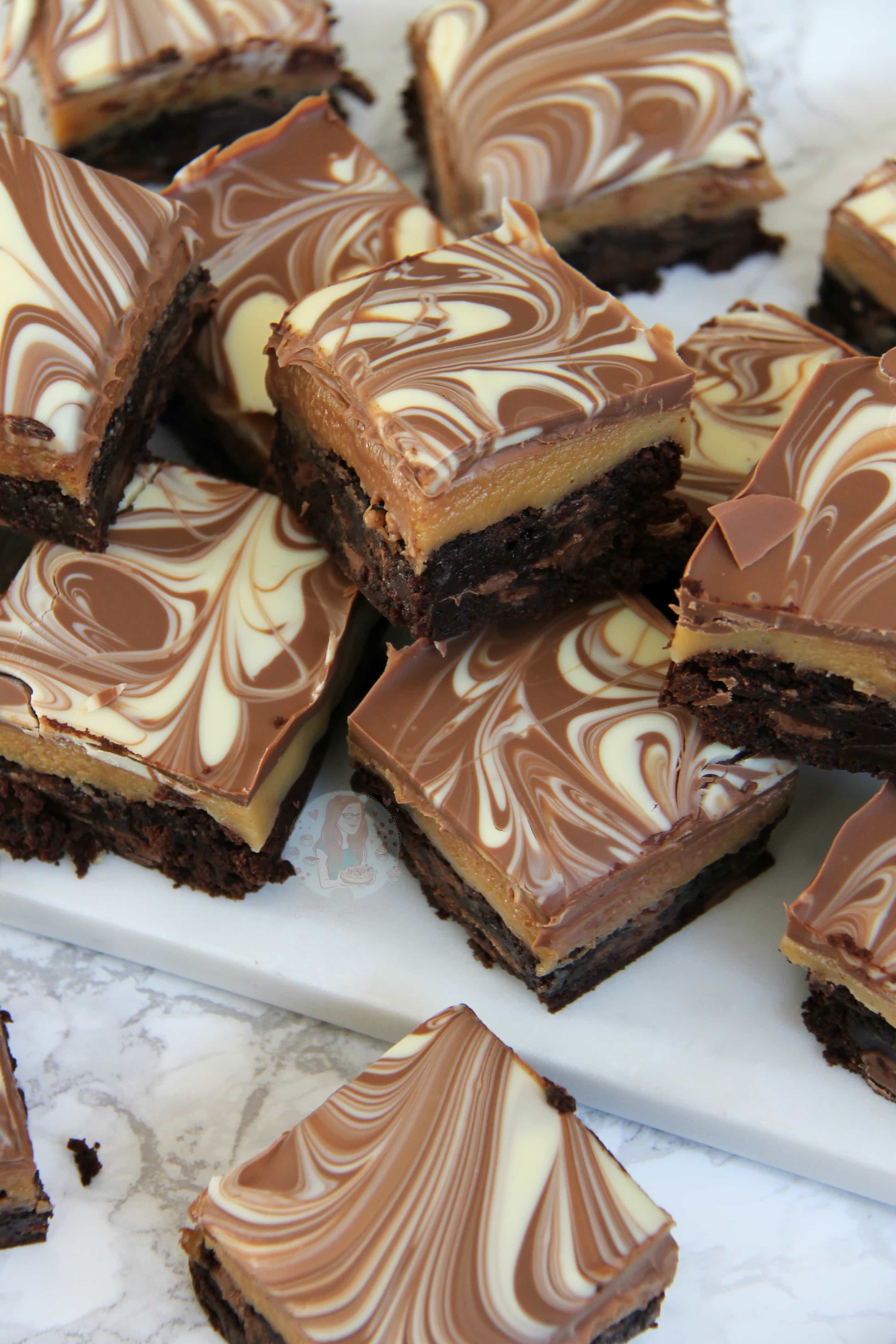 Millionaires Brownies! Jane's Patisserie