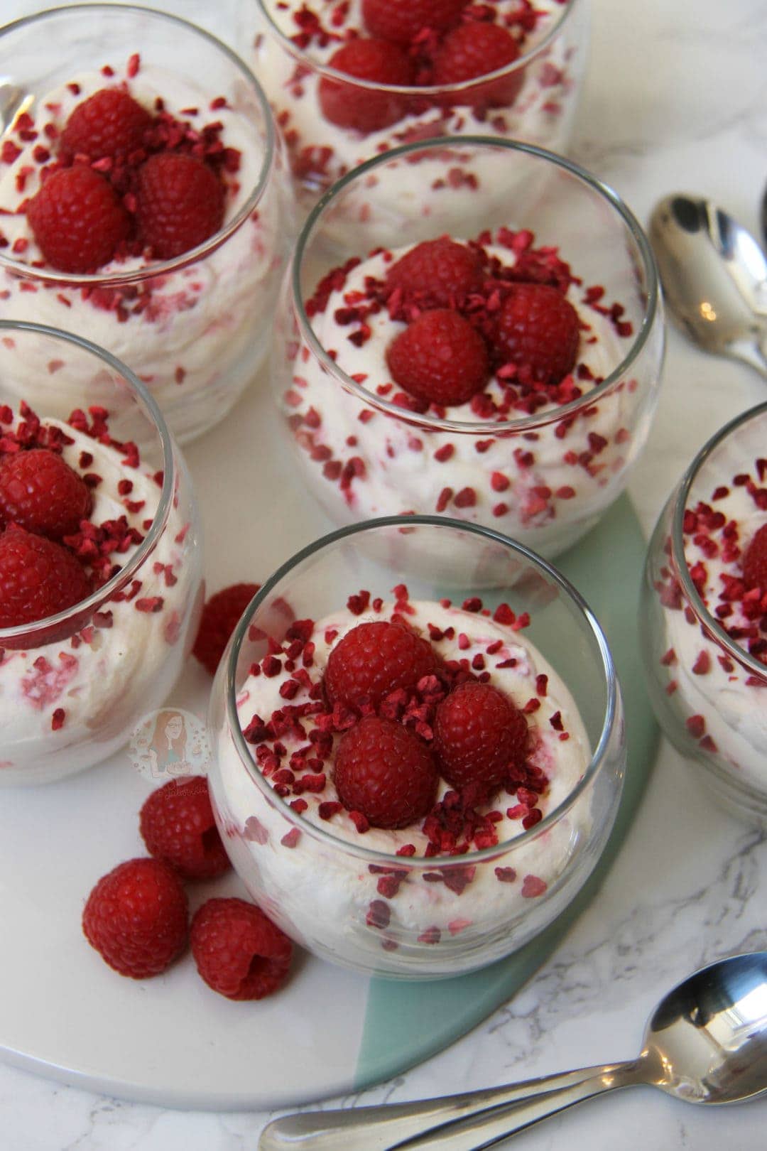 Raspberry and White Chocolate Mousse! Jane's Patisserie
