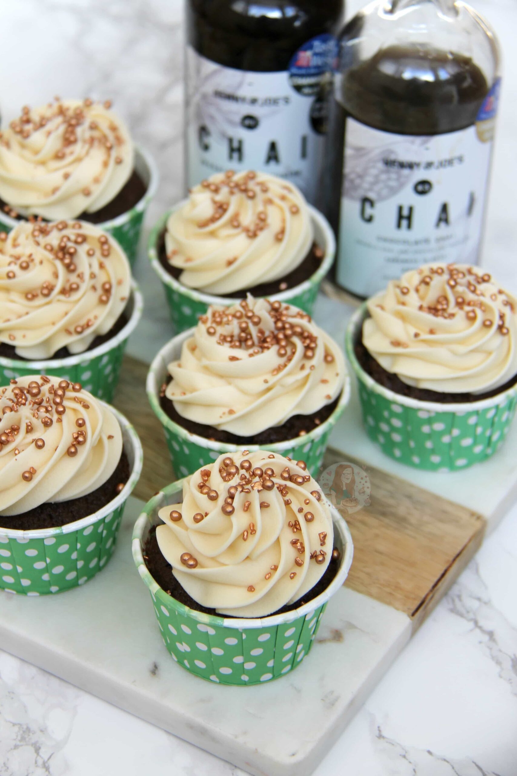 Chocolate Chai Cupcakes! Jane's Patisserie