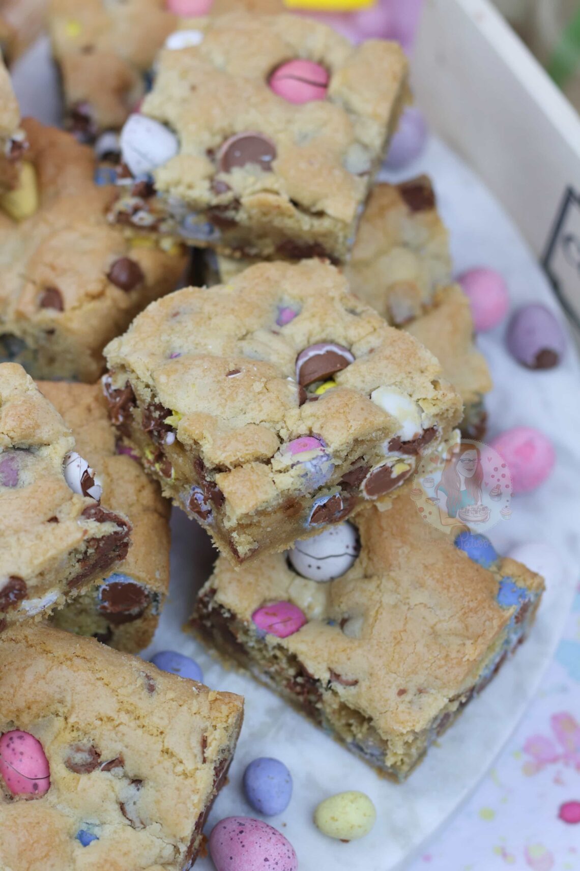 Mini Egg Cookie Bars Jane's Patisserie