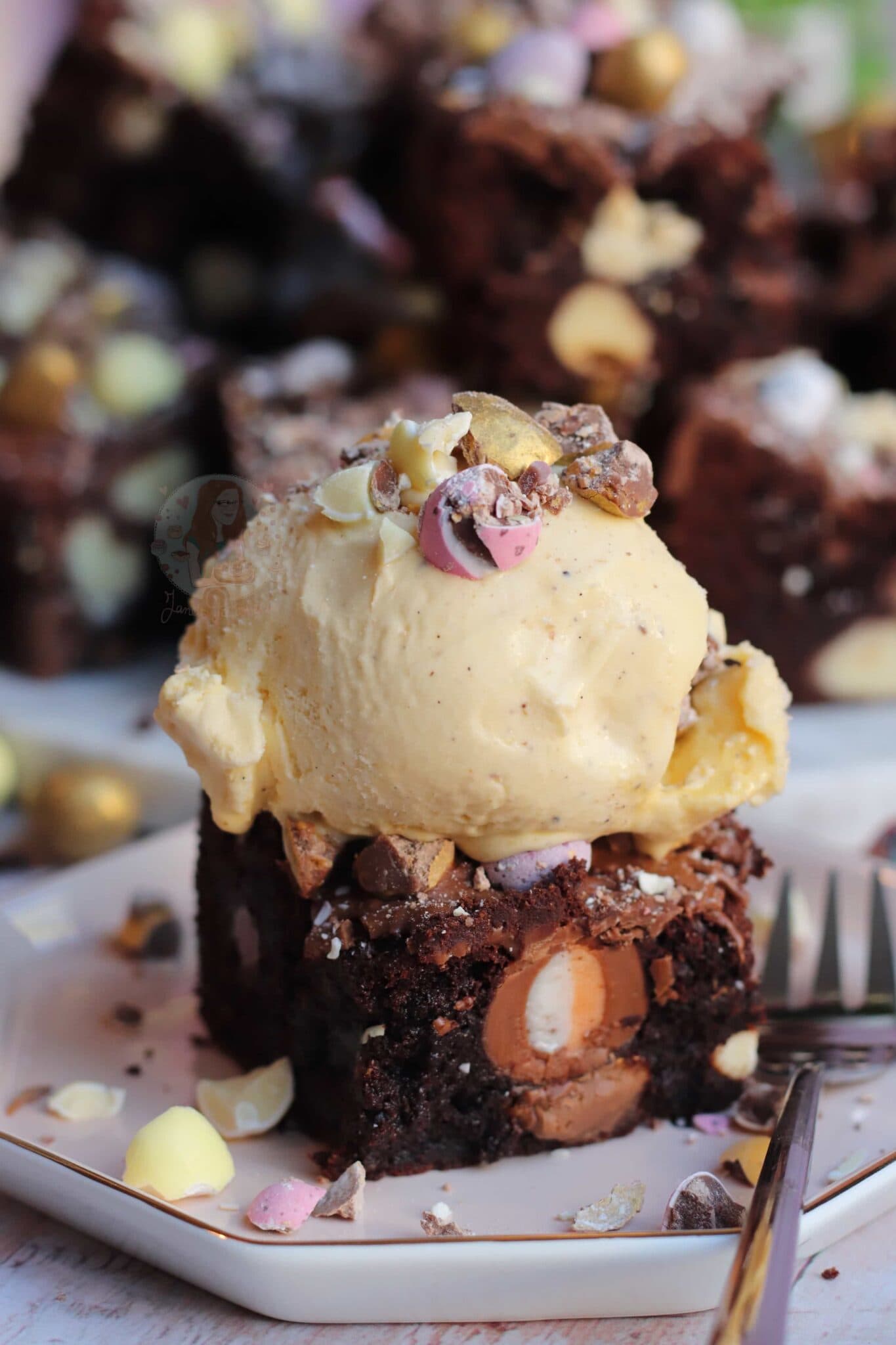 Easter Brownies! Jane's Patisserie