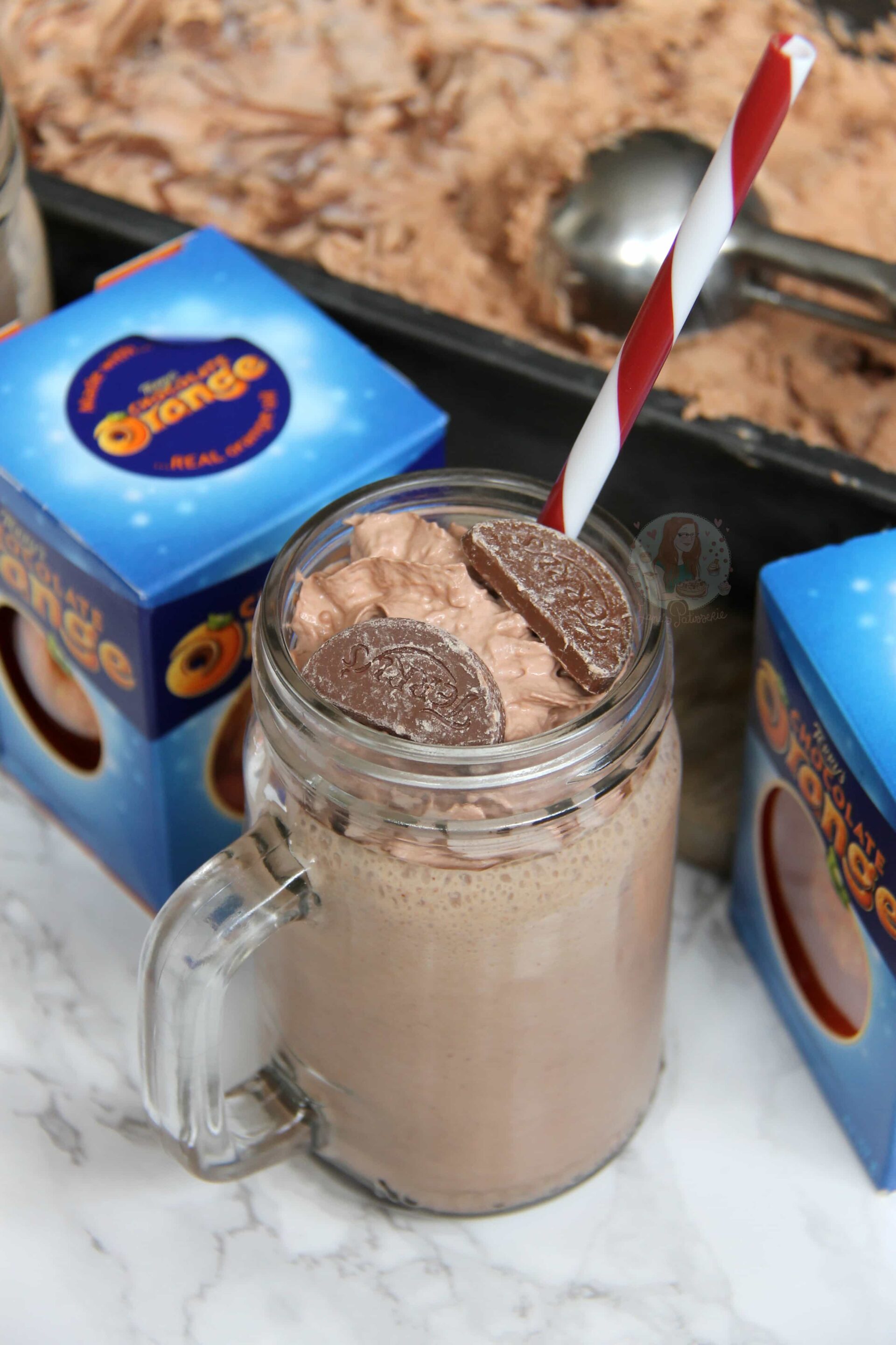 Terry's Chocolate Orange Ice Cream! Jane's Patisserie