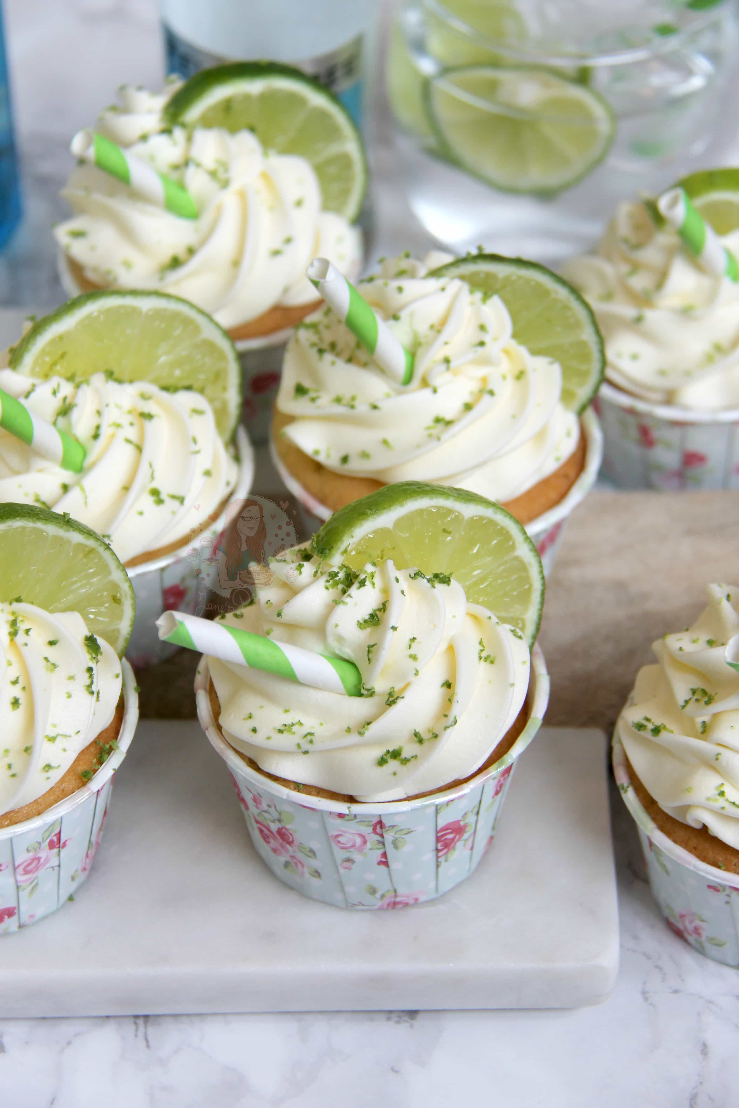 Gin and Tonic Cupcakes! Jane's Patisserie