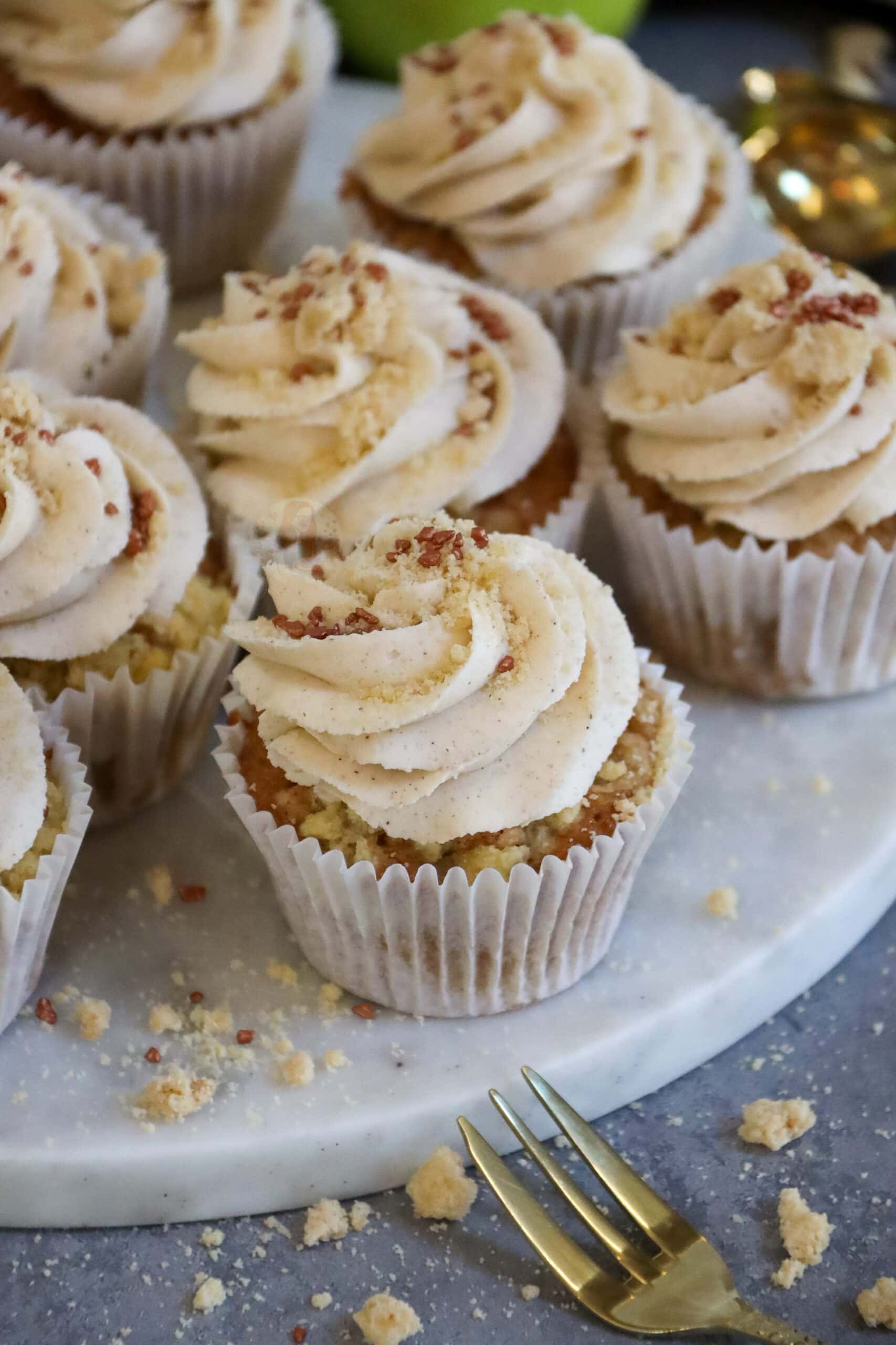 Apple Crumble Cupcakes! Jane's Patisserie