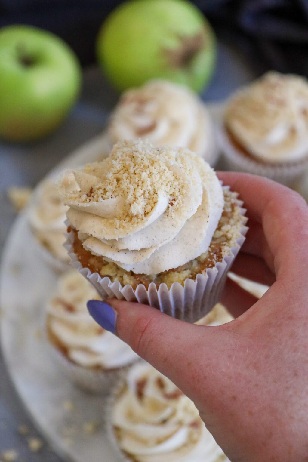 Apple Crumble Cupcakes! Jane's Patisserie
