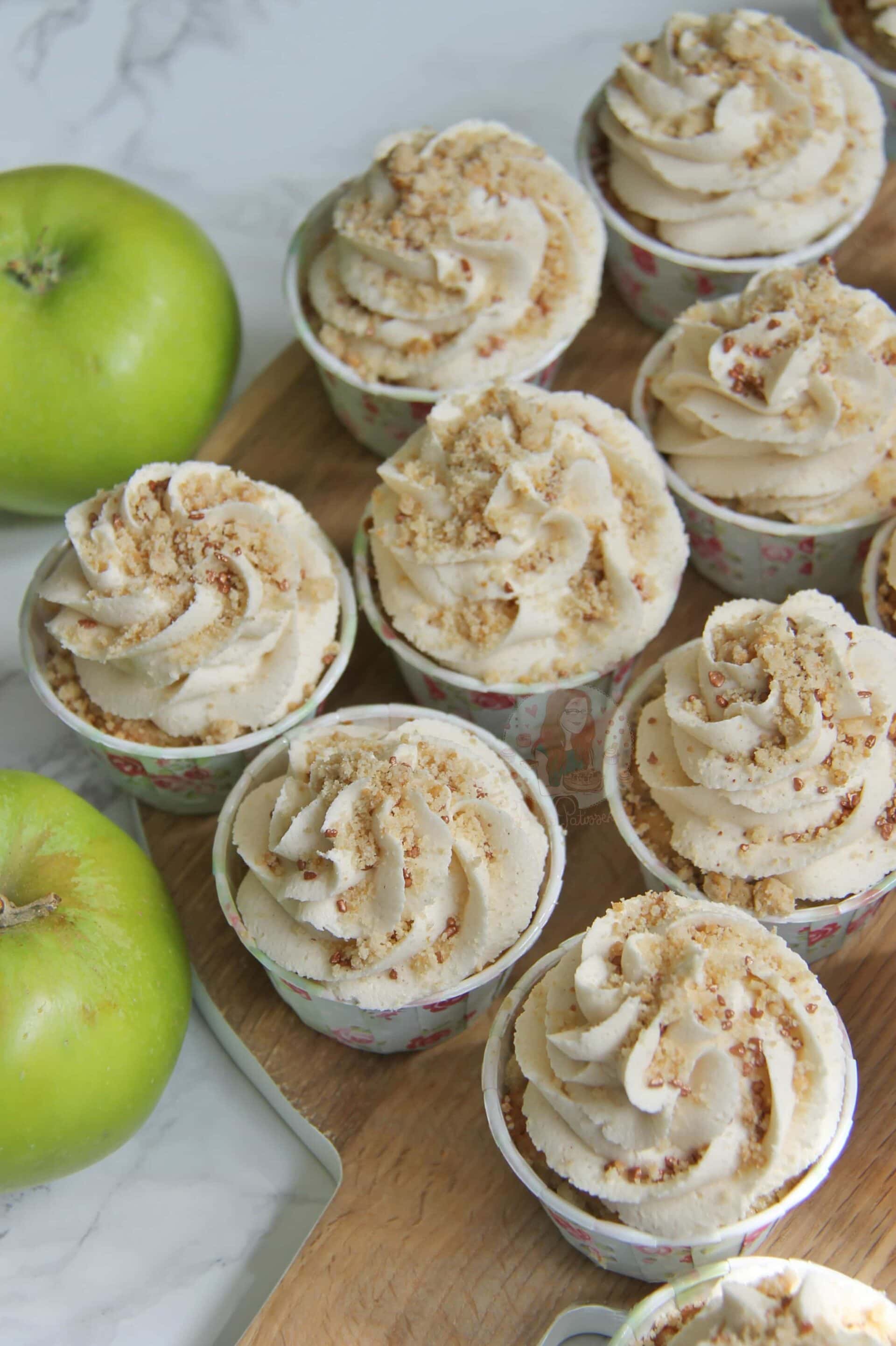 Apple Crumble Cupcakes! Jane's Patisserie