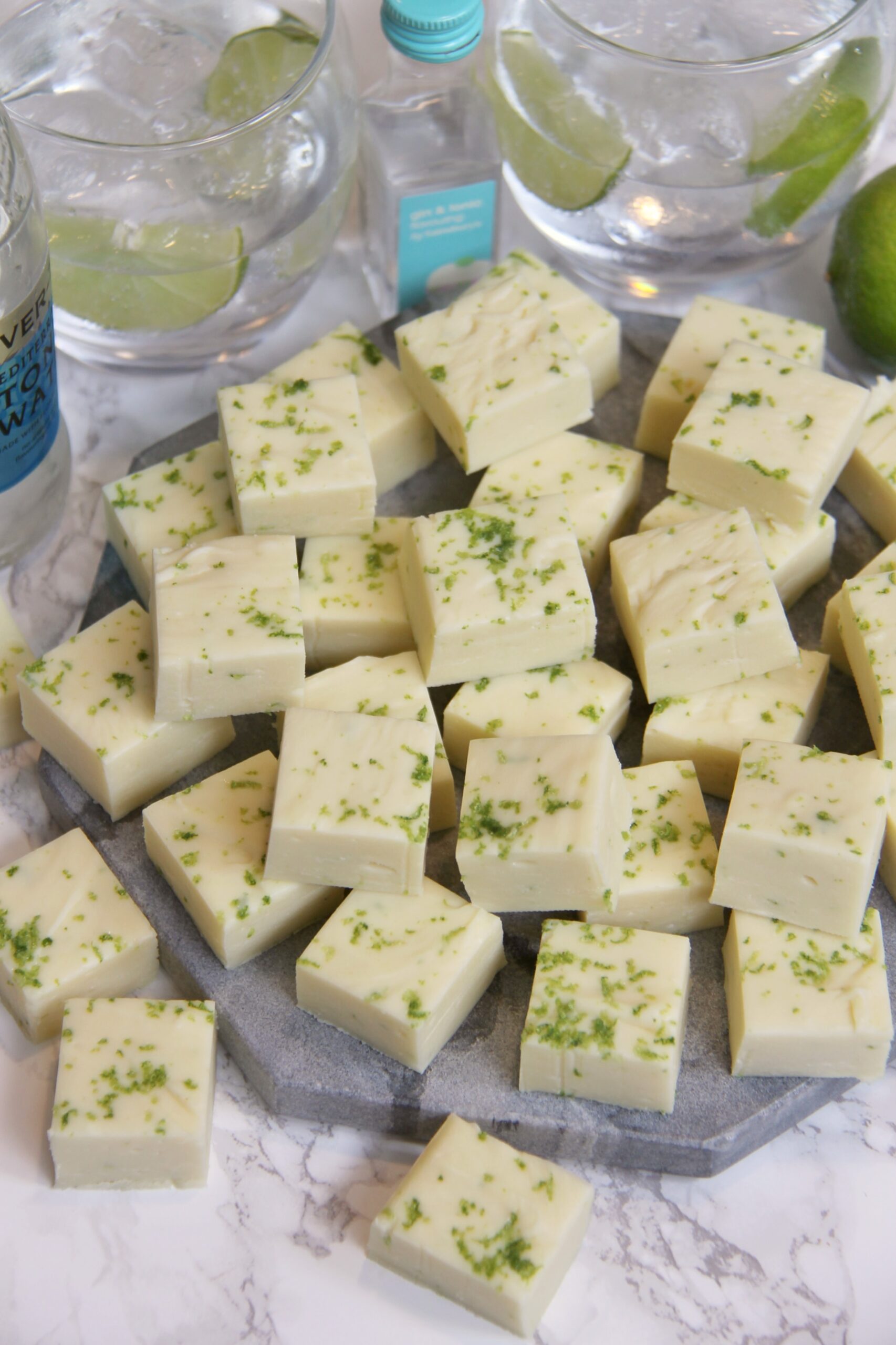 Gin and Tonic Fudge Jane's Patisserie