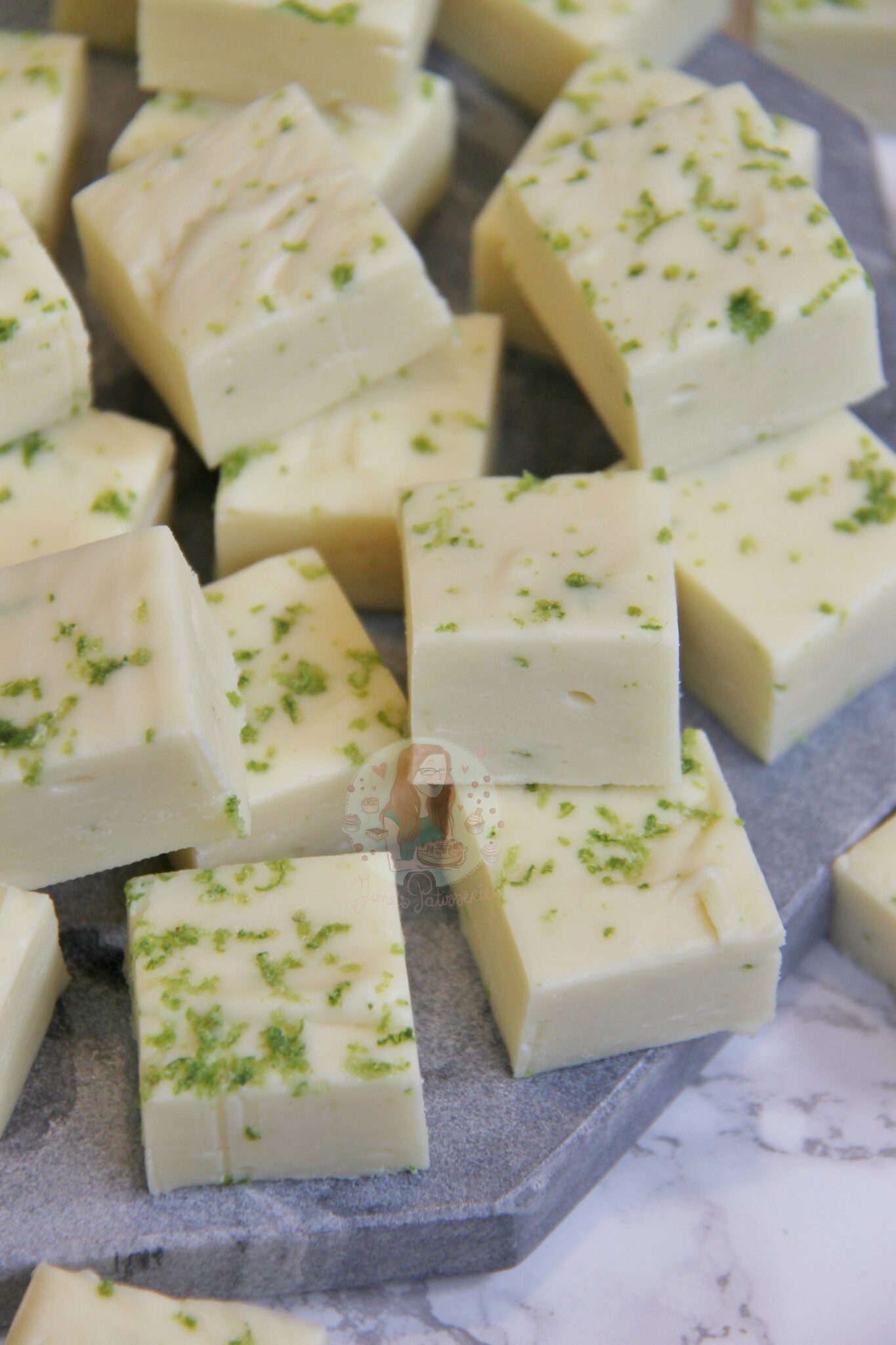 Gin and Tonic Fudge Jane's Patisserie