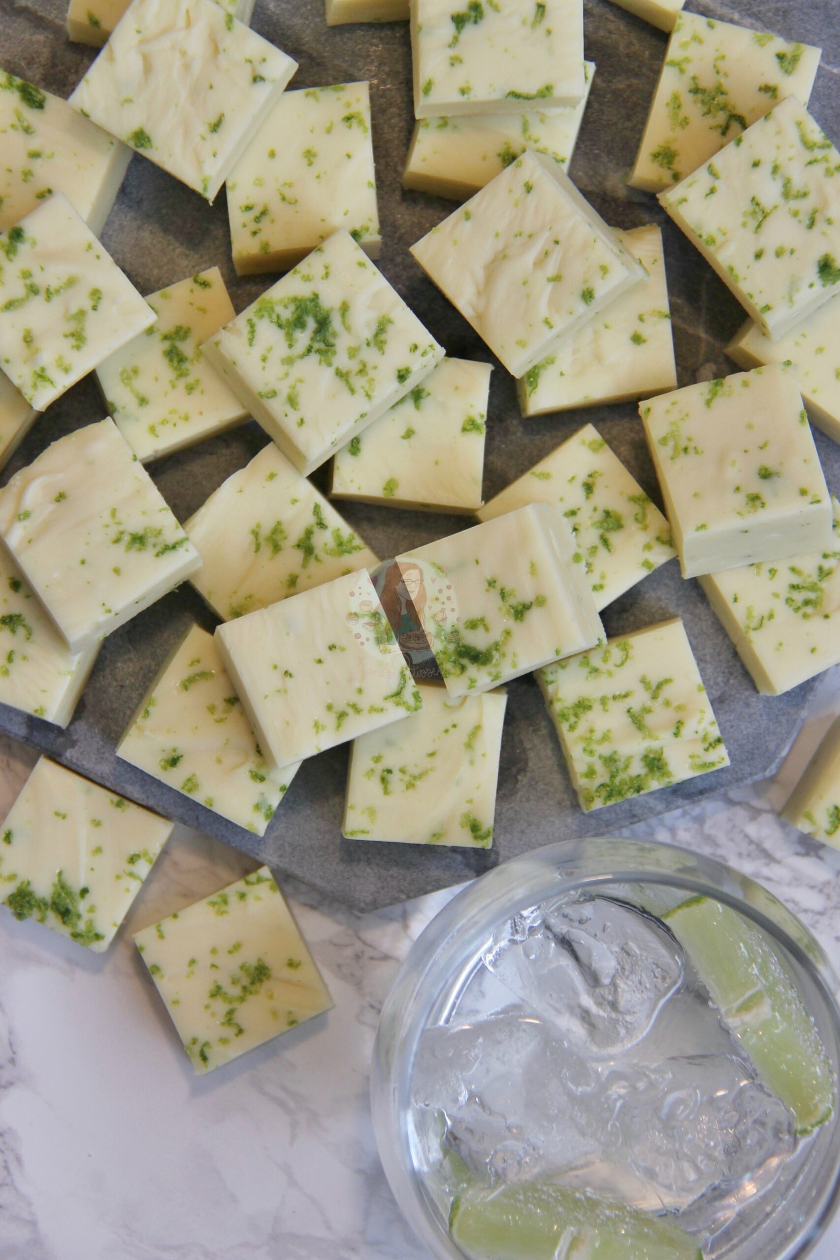 Gin and Tonic Fudge Jane's Patisserie