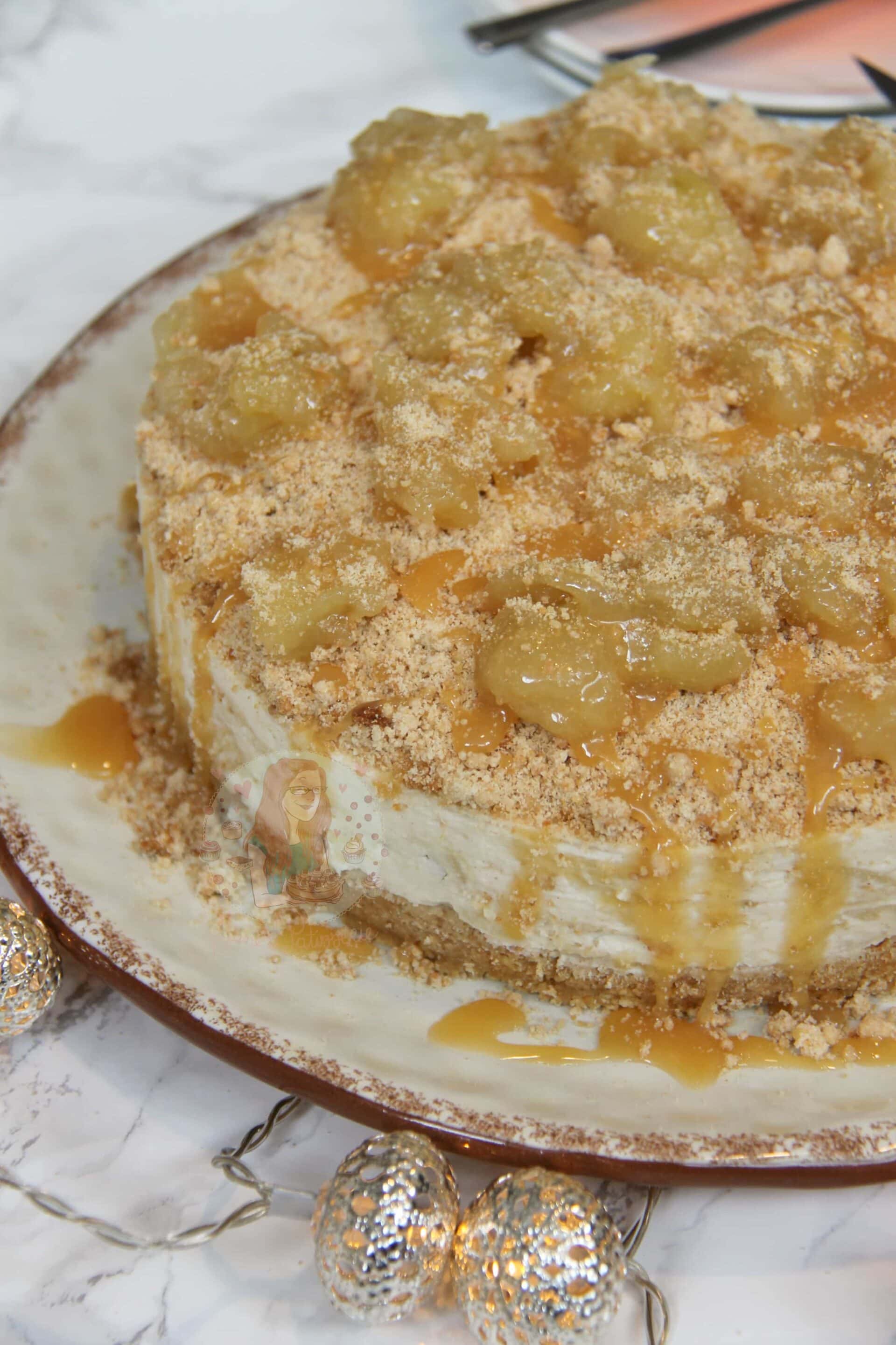 Apple Crumble Cheesecake! Jane's Patisserie