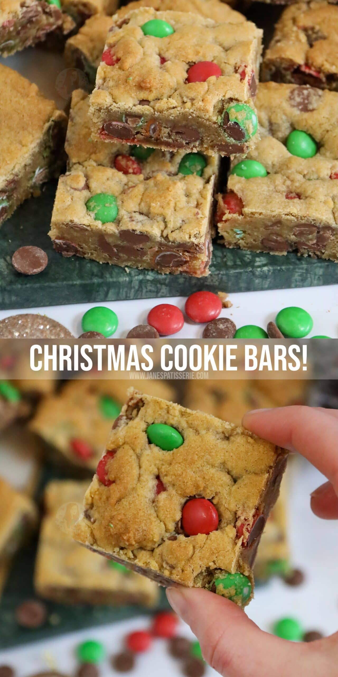 Christmas Cookie Bars! - Jane's Patisserie