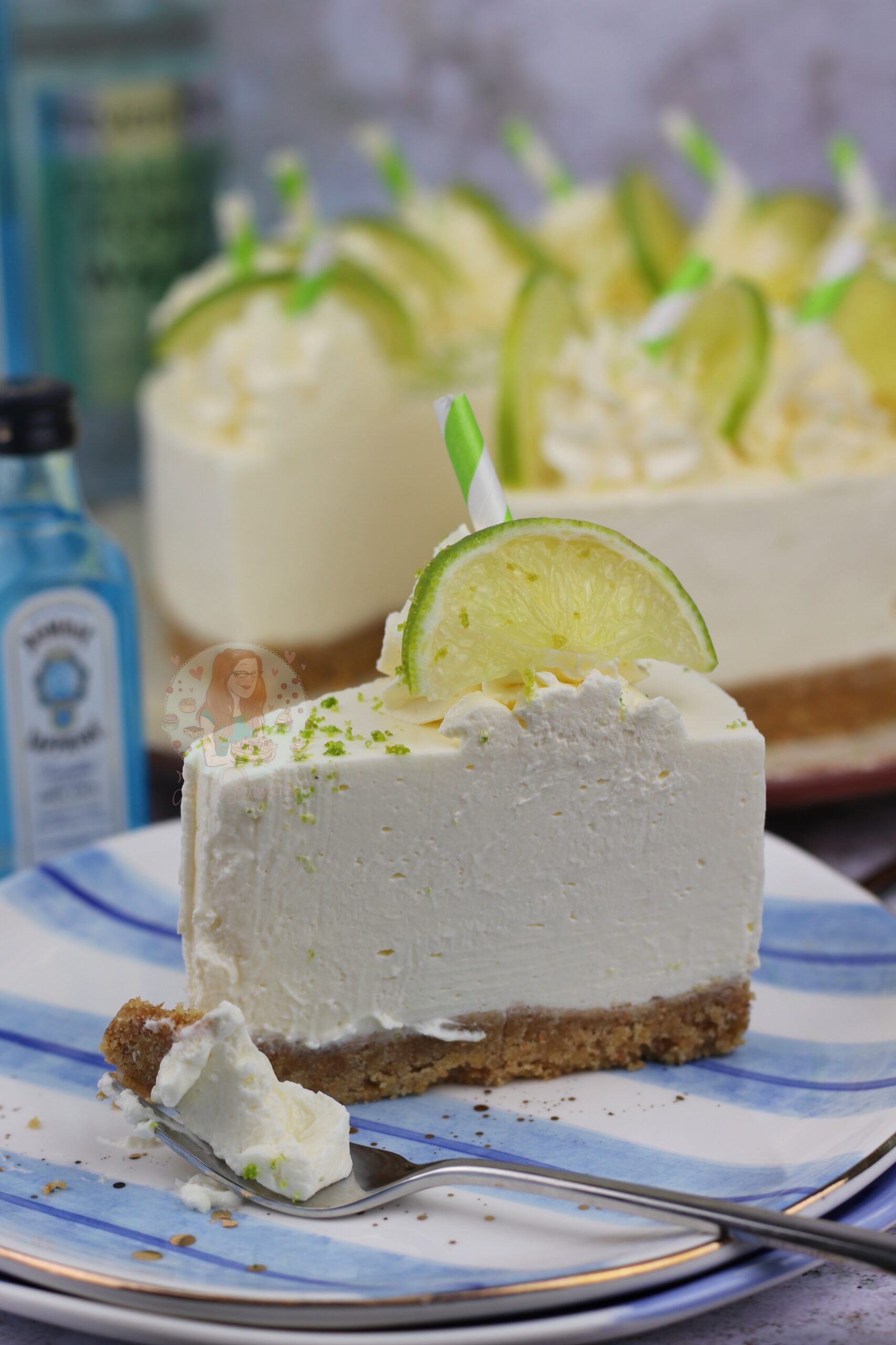 NoBake Gin and Tonic Cheesecake! Jane's Patisserie