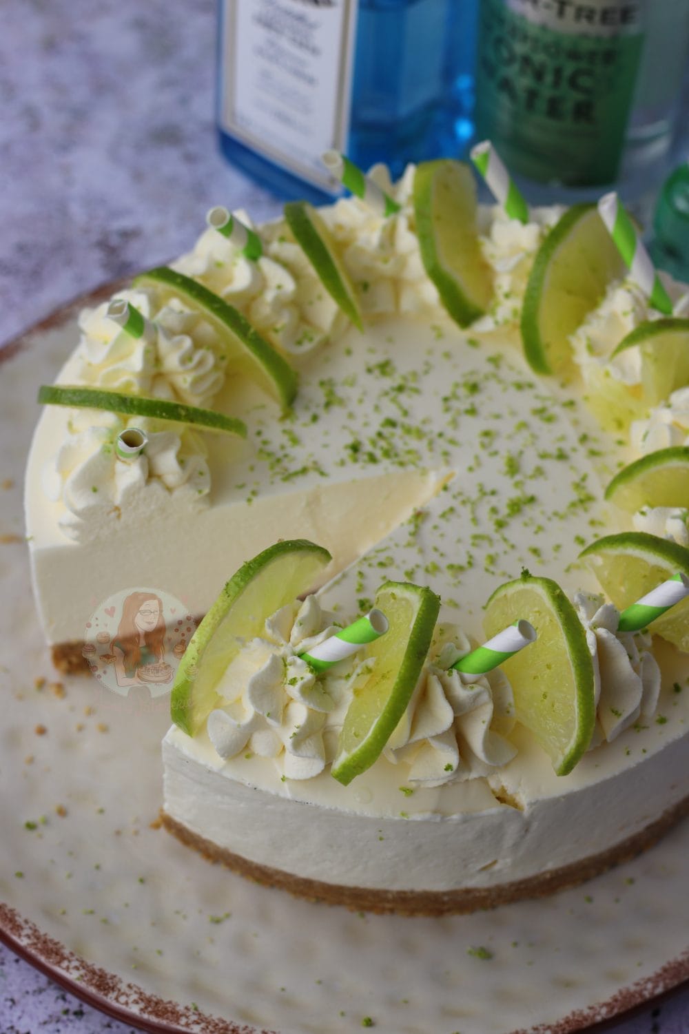 NoBake Gin and Tonic Cheesecake! Jane's Patisserie